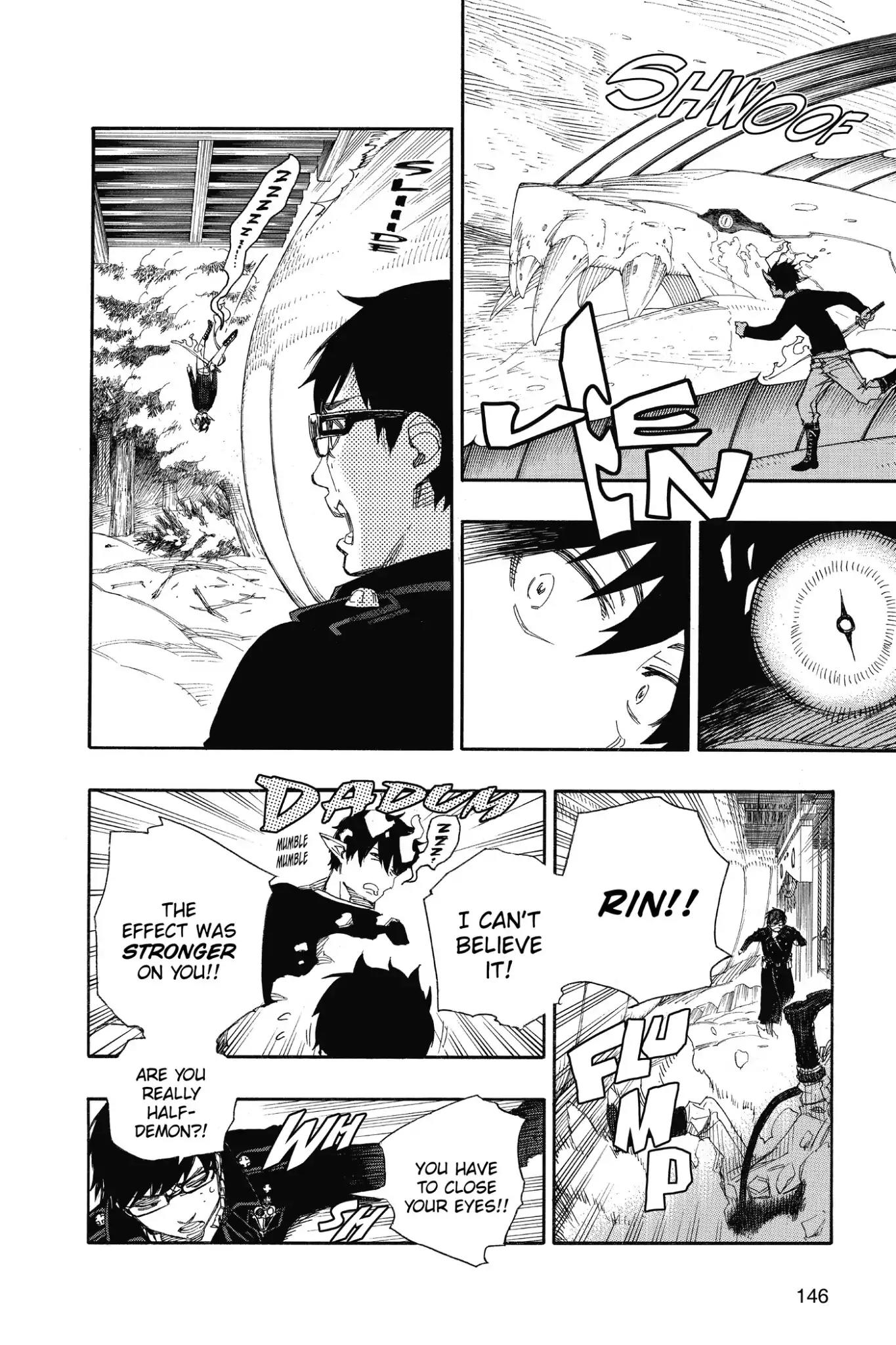Ao no Exorcist Chapter 78 page 9 - Chapter 78: As If Begging for Tears