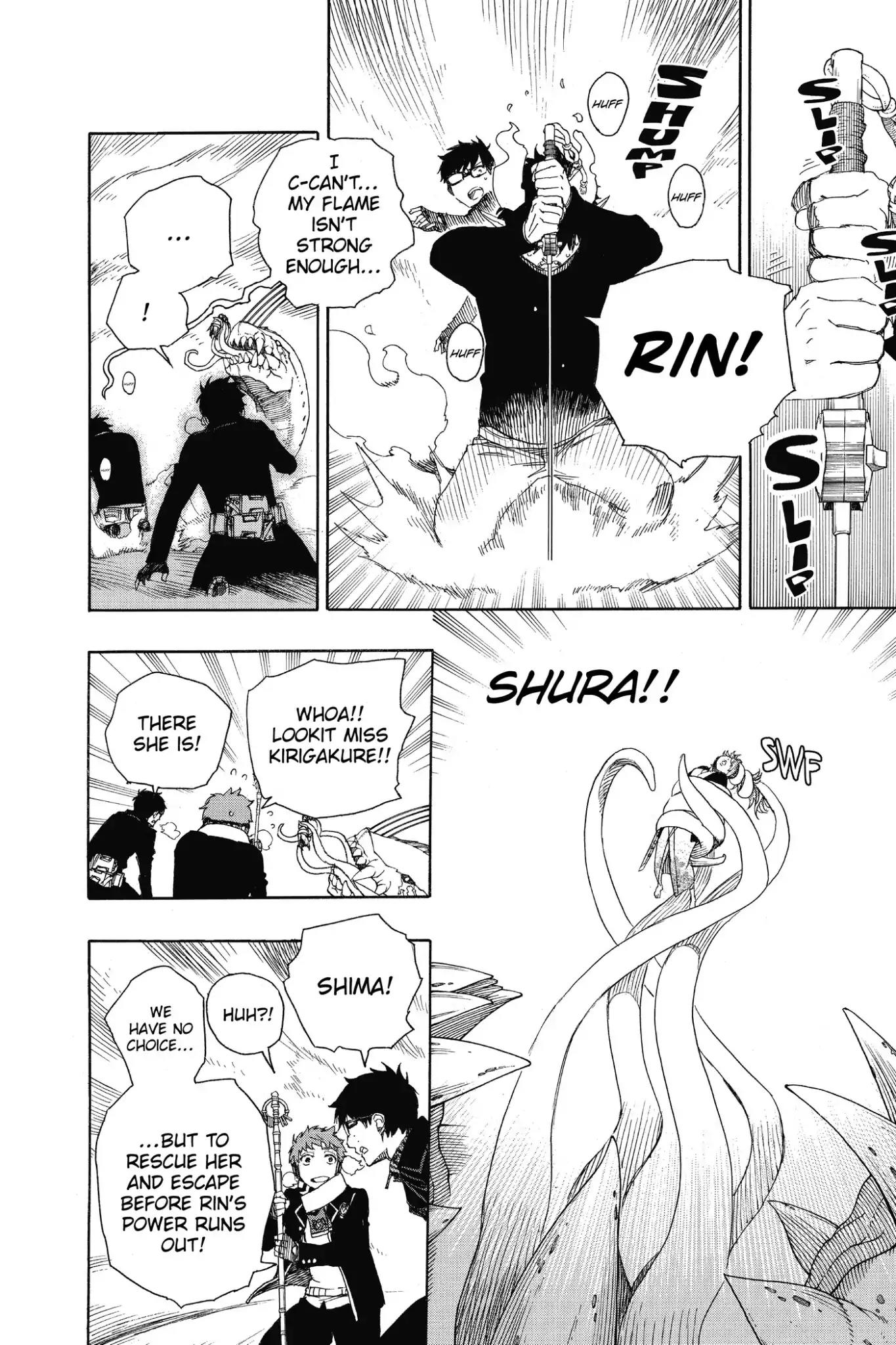 Ao no Exorcist Chapter 79 page 21 - Chapter 79: I Will Return