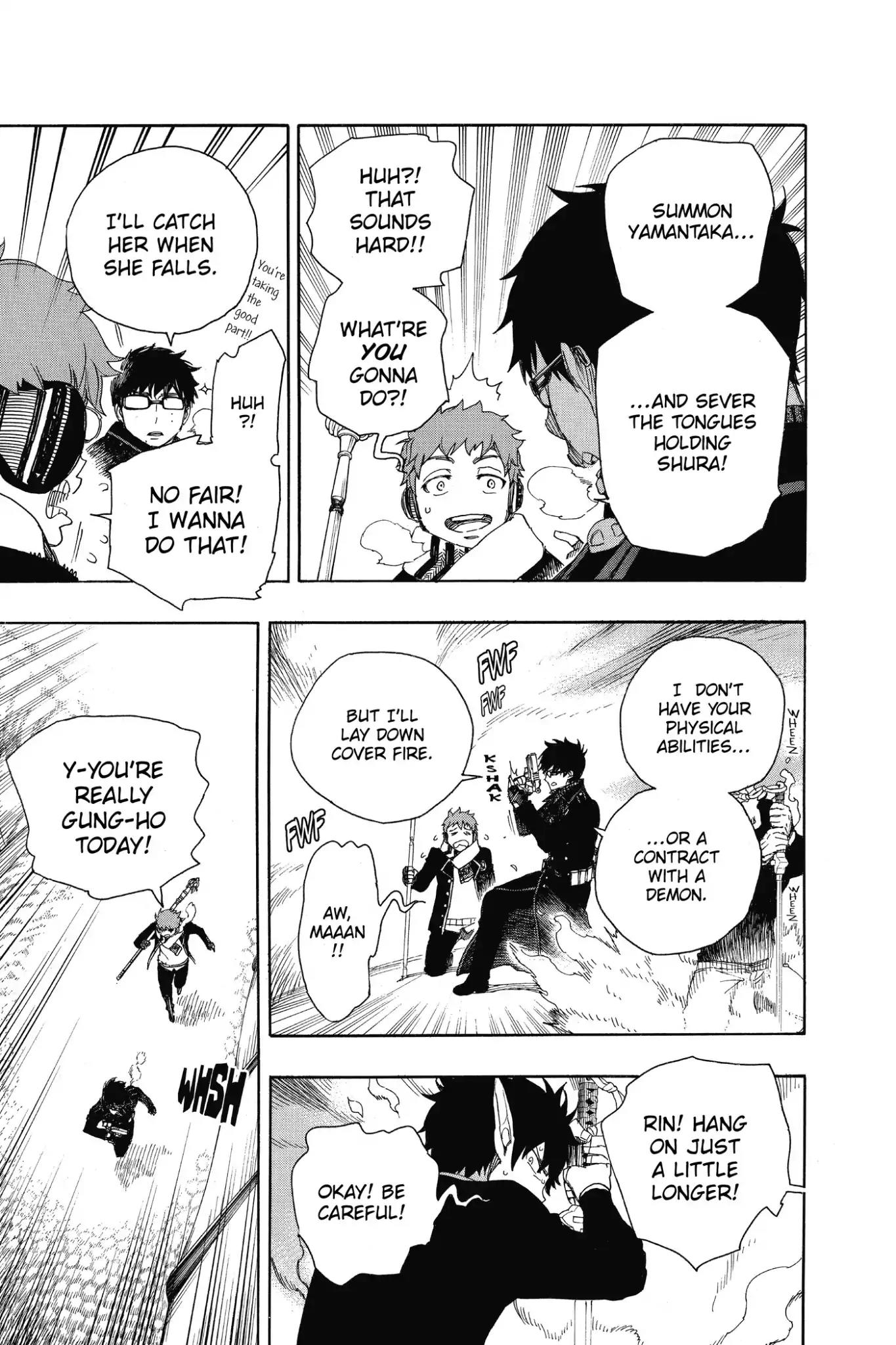 Ao no Exorcist Chapter 79 page 22 - Chapter 79: I Will Return