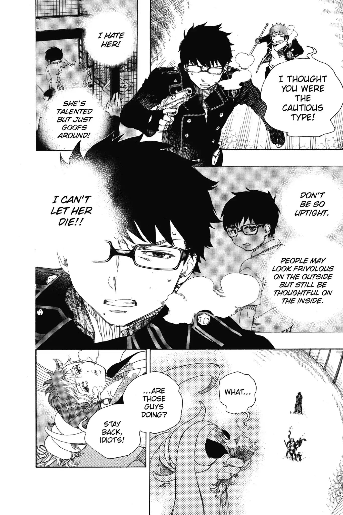 Ao no Exorcist Chapter 79 page 23 - Chapter 79: I Will Return
