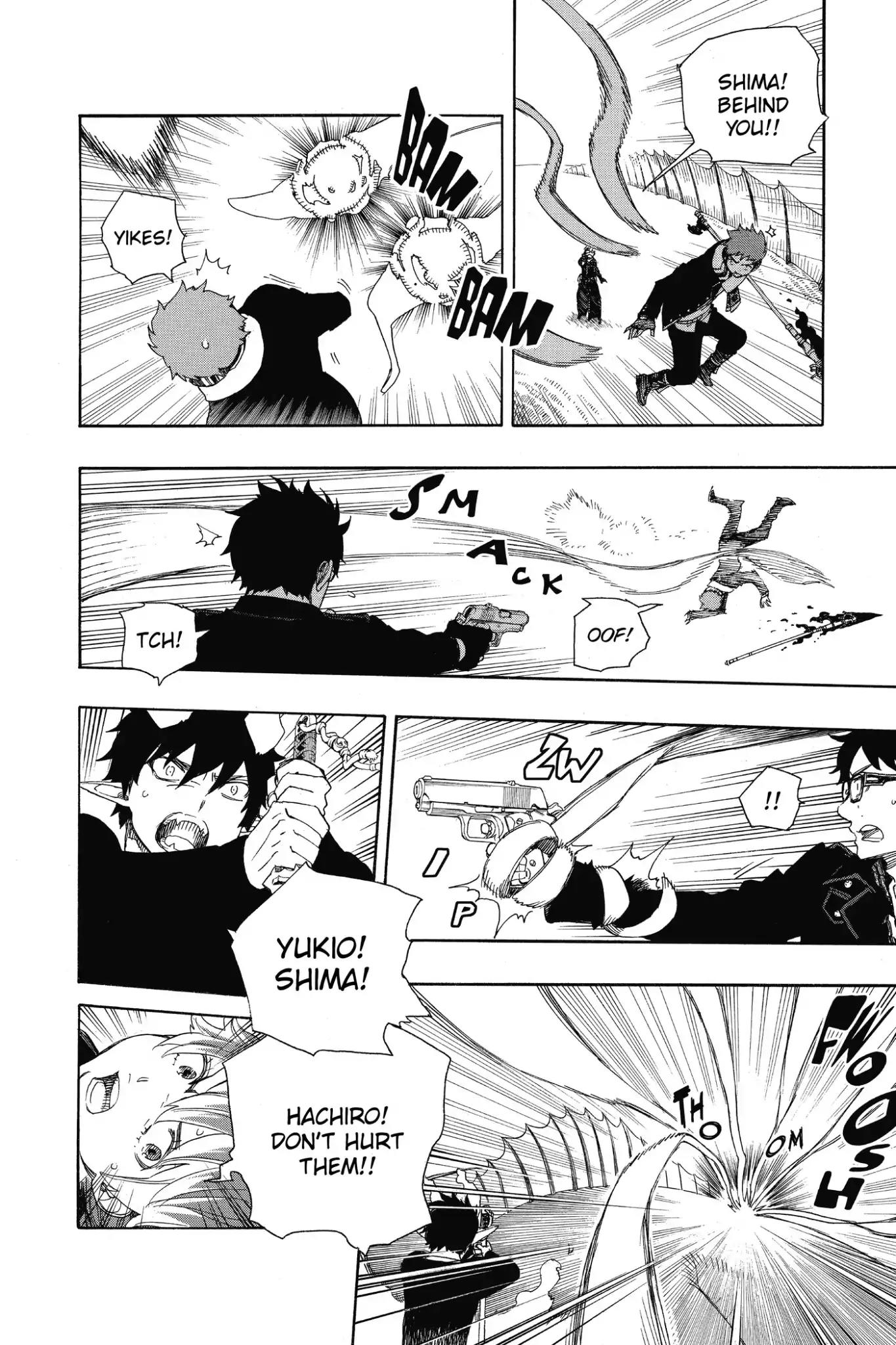 Ao no Exorcist Chapter 79 page 25 - Chapter 79: I Will Return