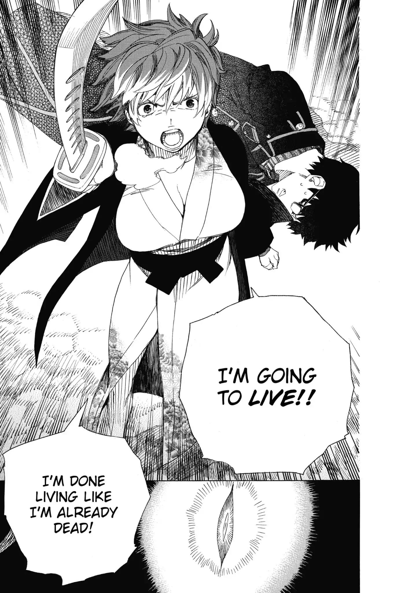 Ao no Exorcist Chapter 79 page 30 - Chapter 79: I Will Return