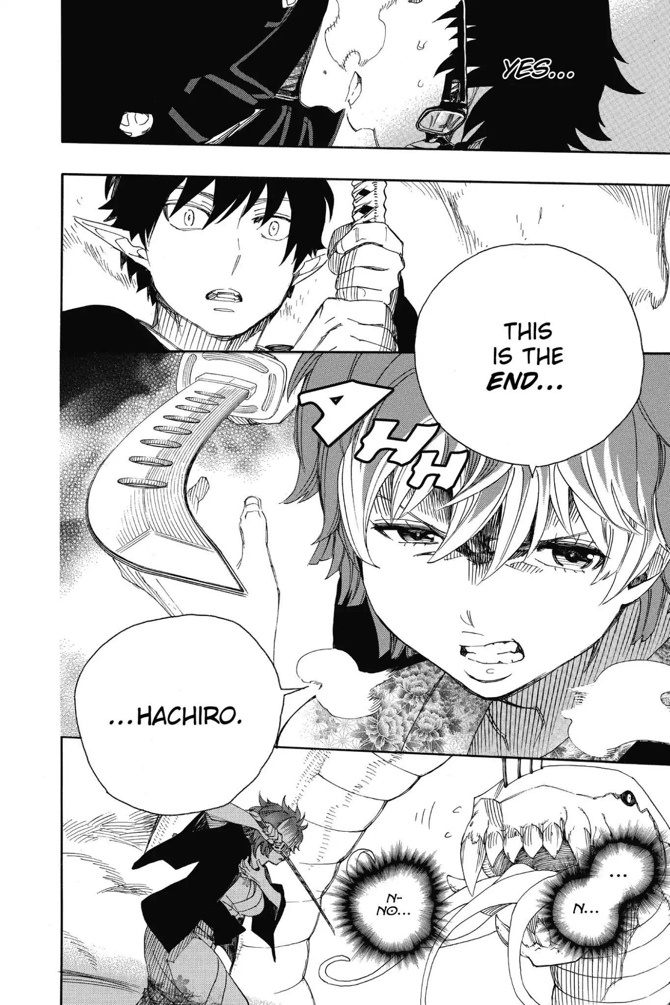 Ao no Exorcist Chapter 79 page 31 - Chapter 79: I Will Return