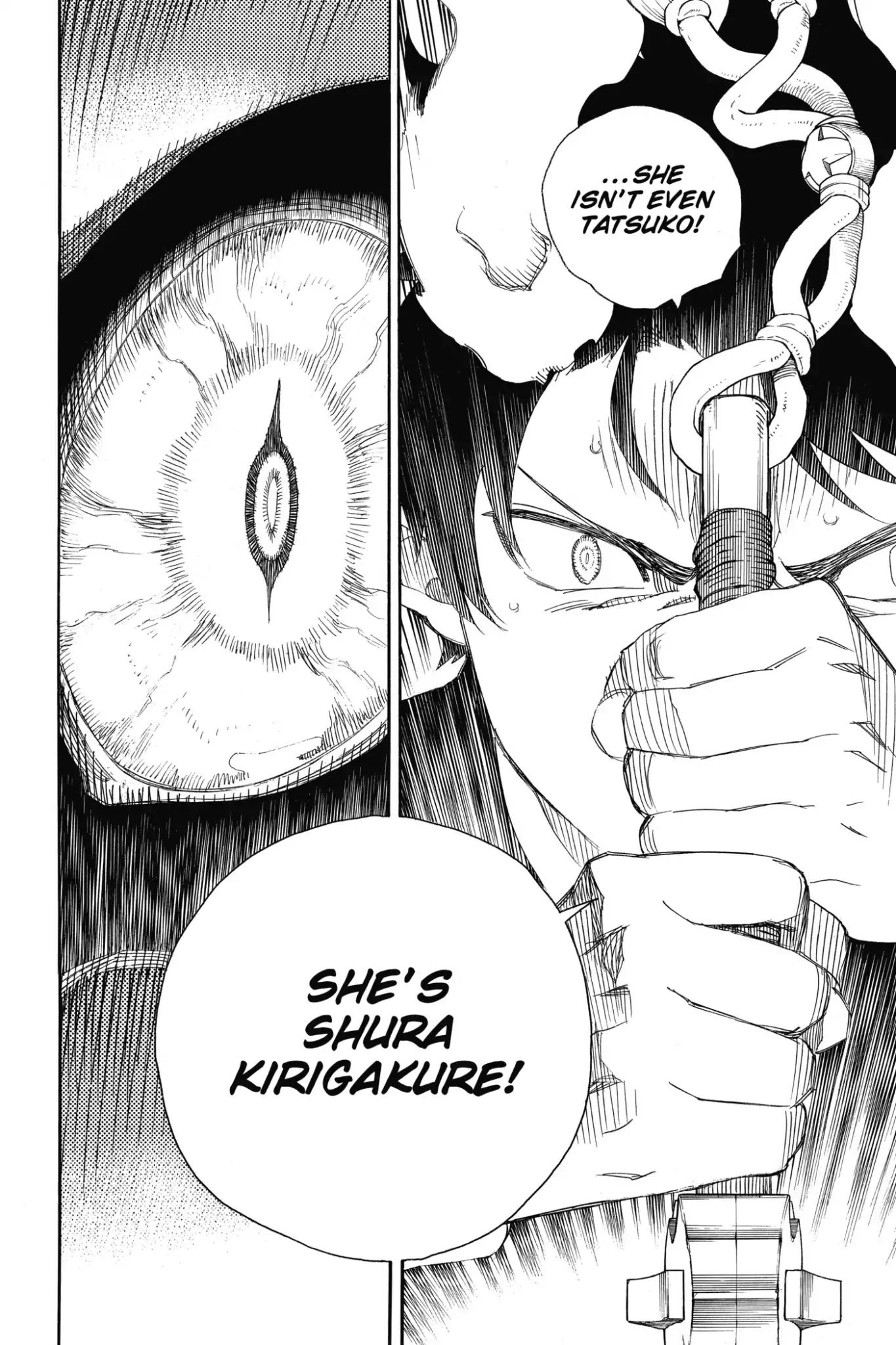 Ao no Exorcist Chapter 79 page 33 - Chapter 79: I Will Return