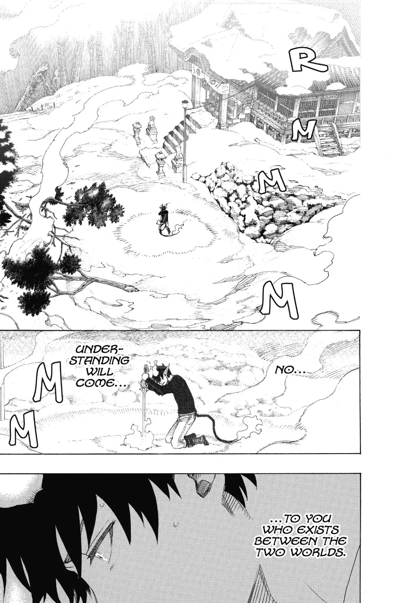 Ao no Exorcist Chapter 79 page 36 - Chapter 79: I Will Return