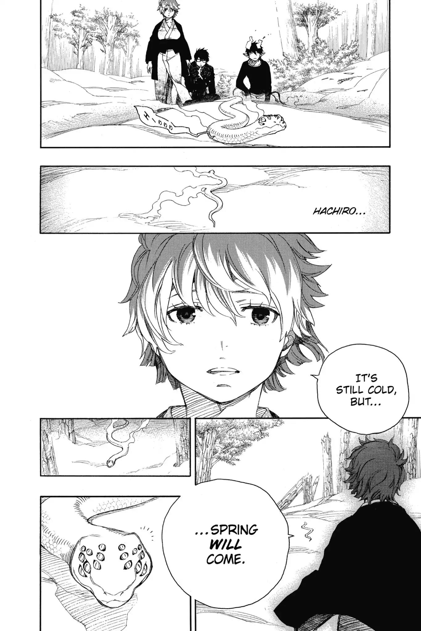 Ao no Exorcist Chapter 79 page 39 - Chapter 79: I Will Return