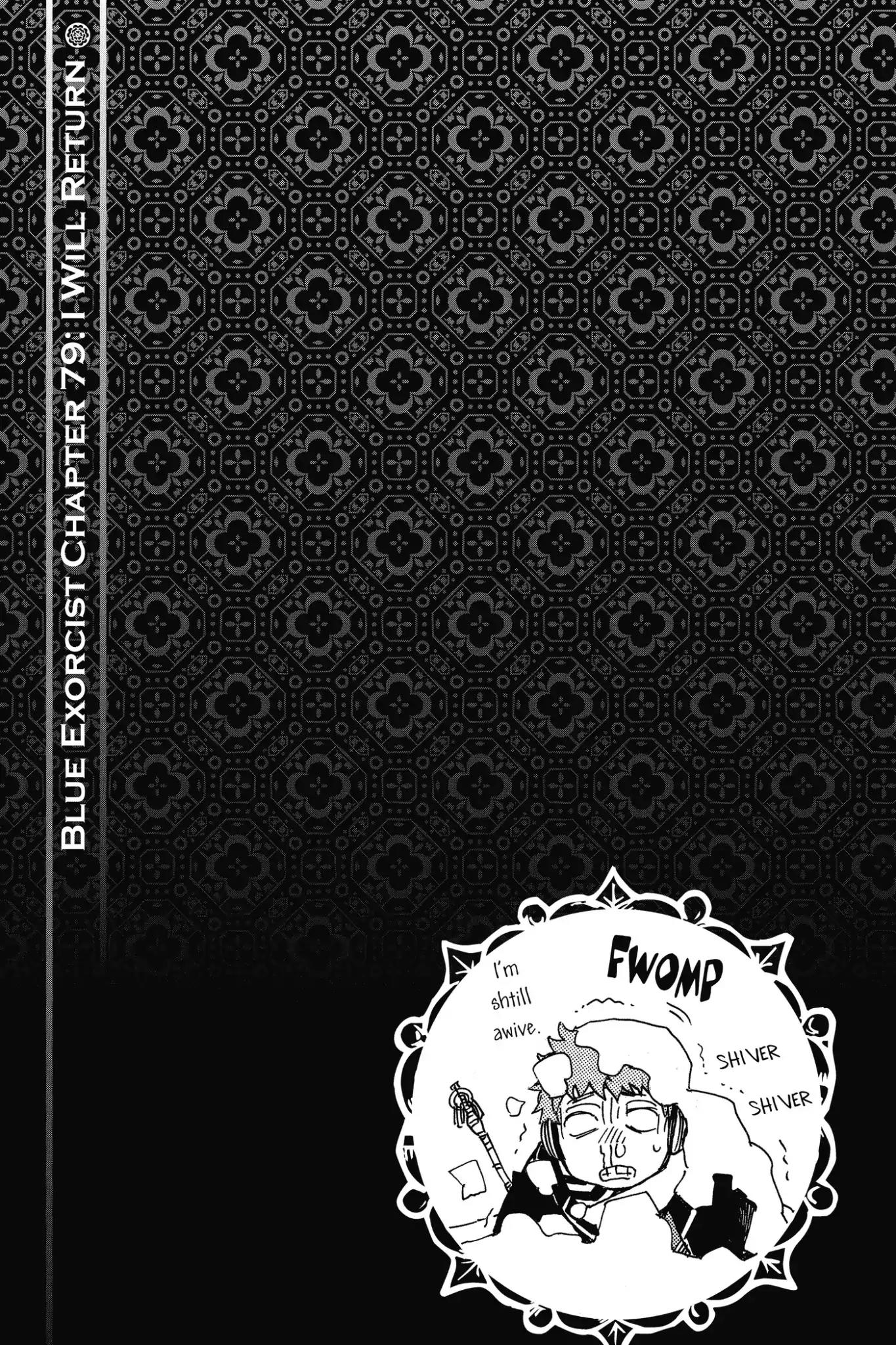 Ao no Exorcist Chapter 79 page 41 - Chapter 79: I Will Return