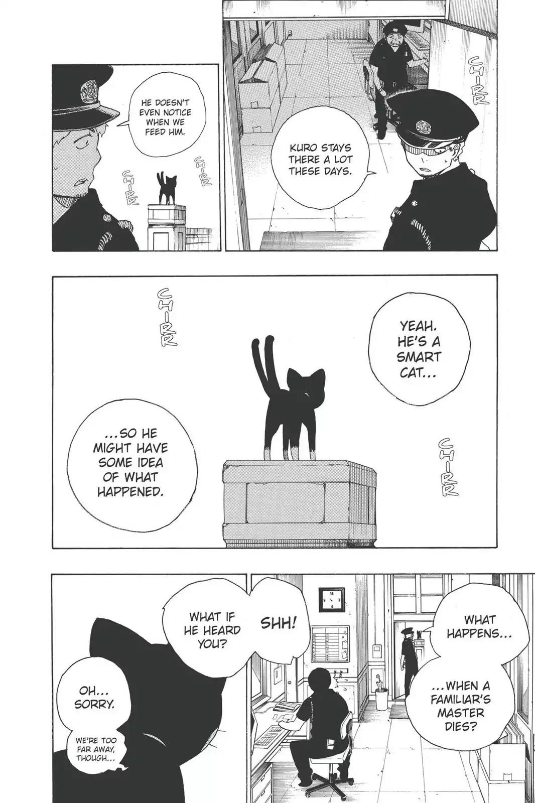 Ao no Exorcist Chapter 8 page 12 - Chapter 8: Black Cat