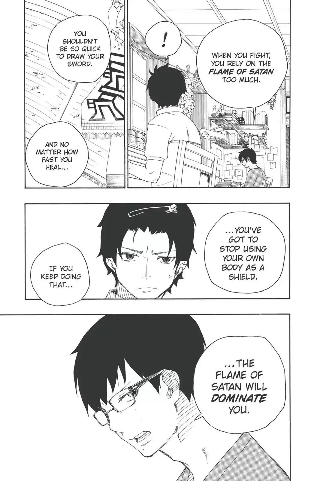 Ao no Exorcist Chapter 8 page 17 - Chapter 8: Black Cat