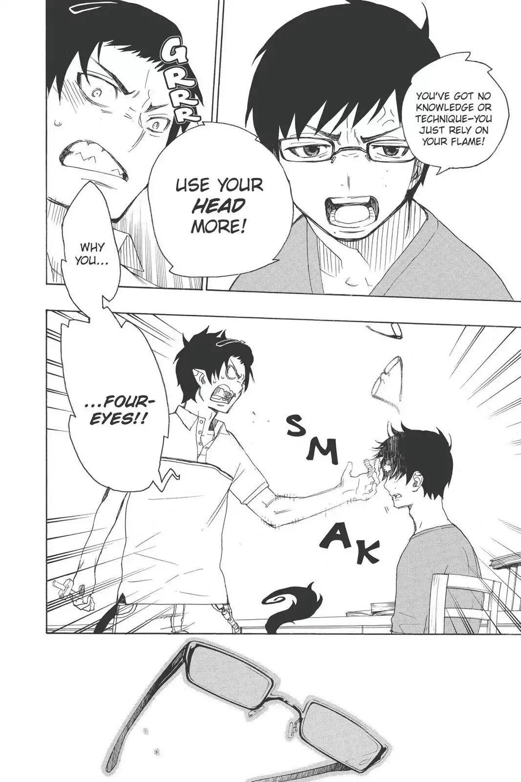 Ao no Exorcist Chapter 8 page 20 - Chapter 8: Black Cat