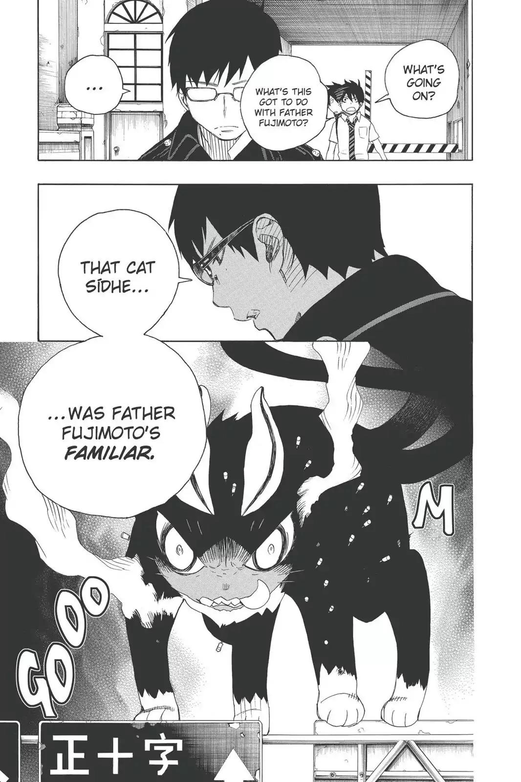 Ao no Exorcist Chapter 8 page 27 - Chapter 8: Black Cat