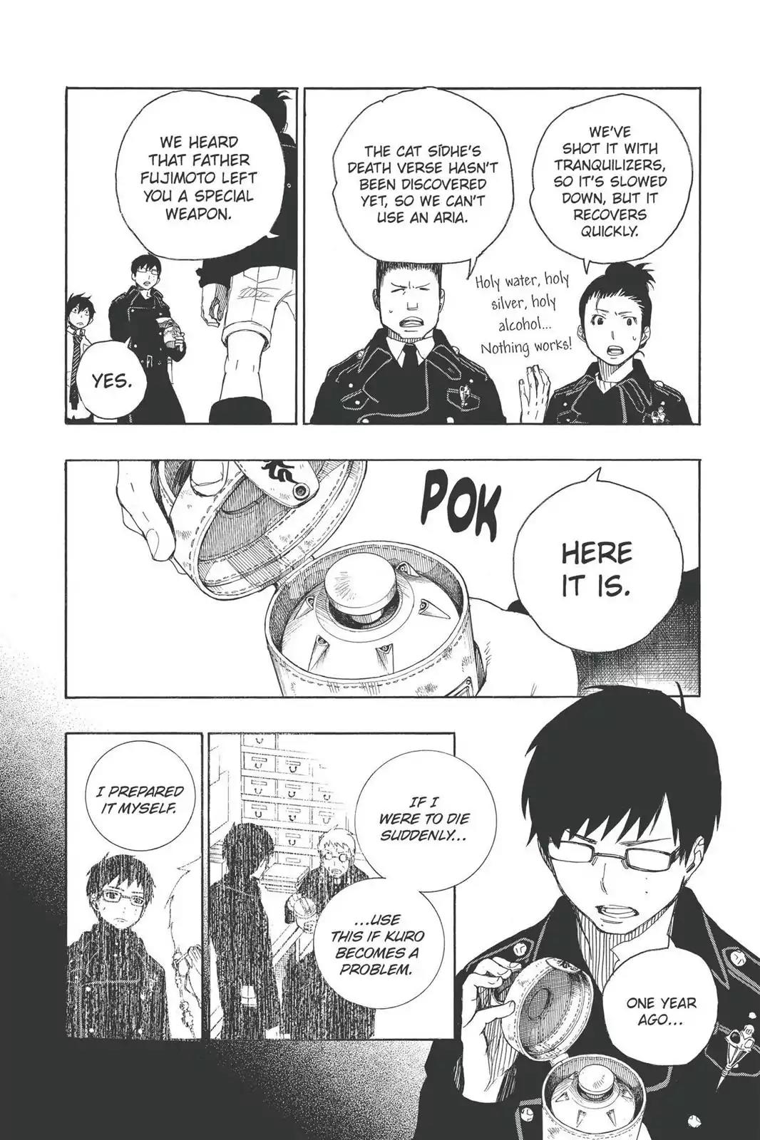 Ao no Exorcist Chapter 8 page 30 - Chapter 8: Black Cat