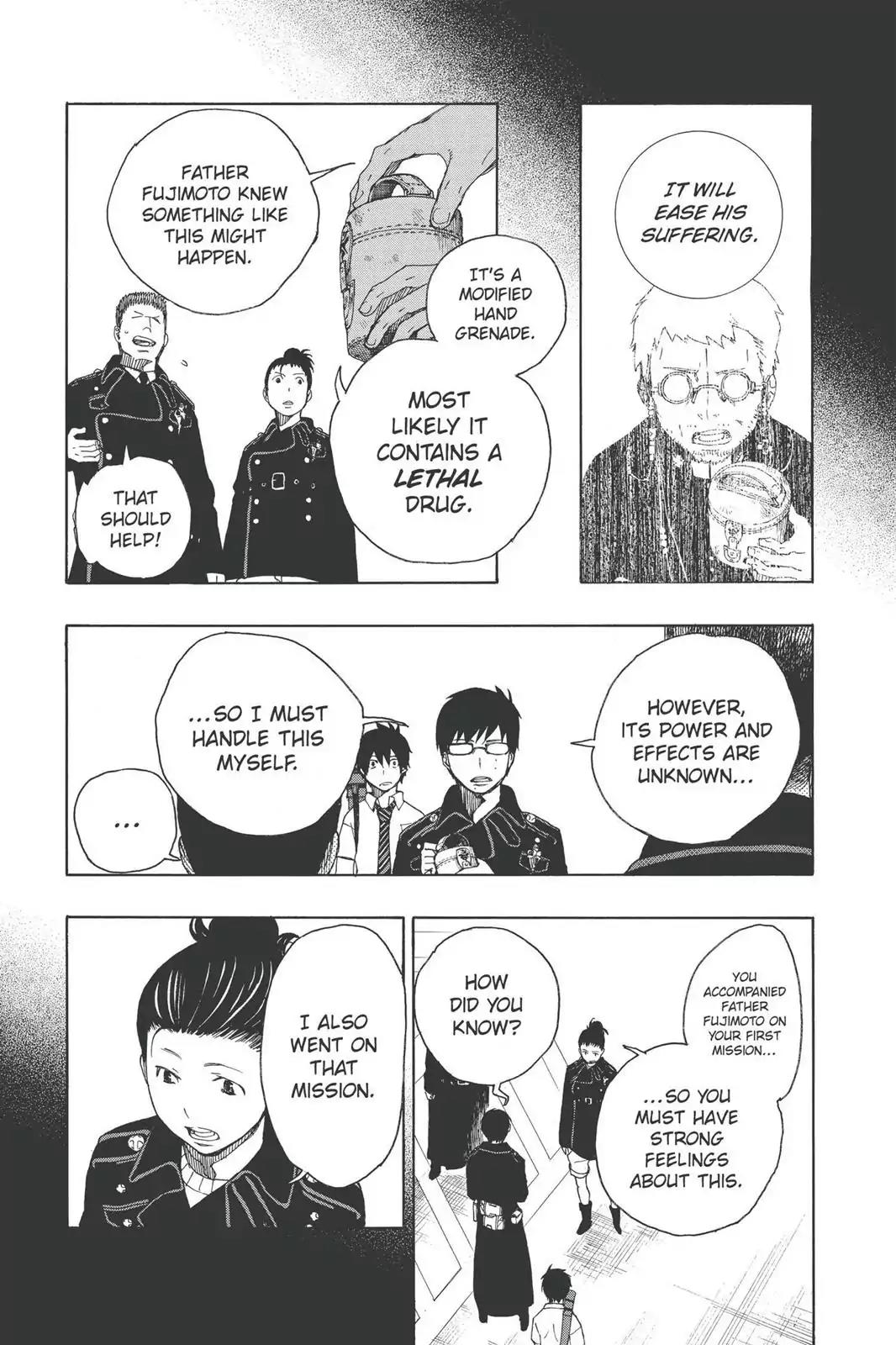 Ao no Exorcist Chapter 8 page 31 - Chapter 8: Black Cat