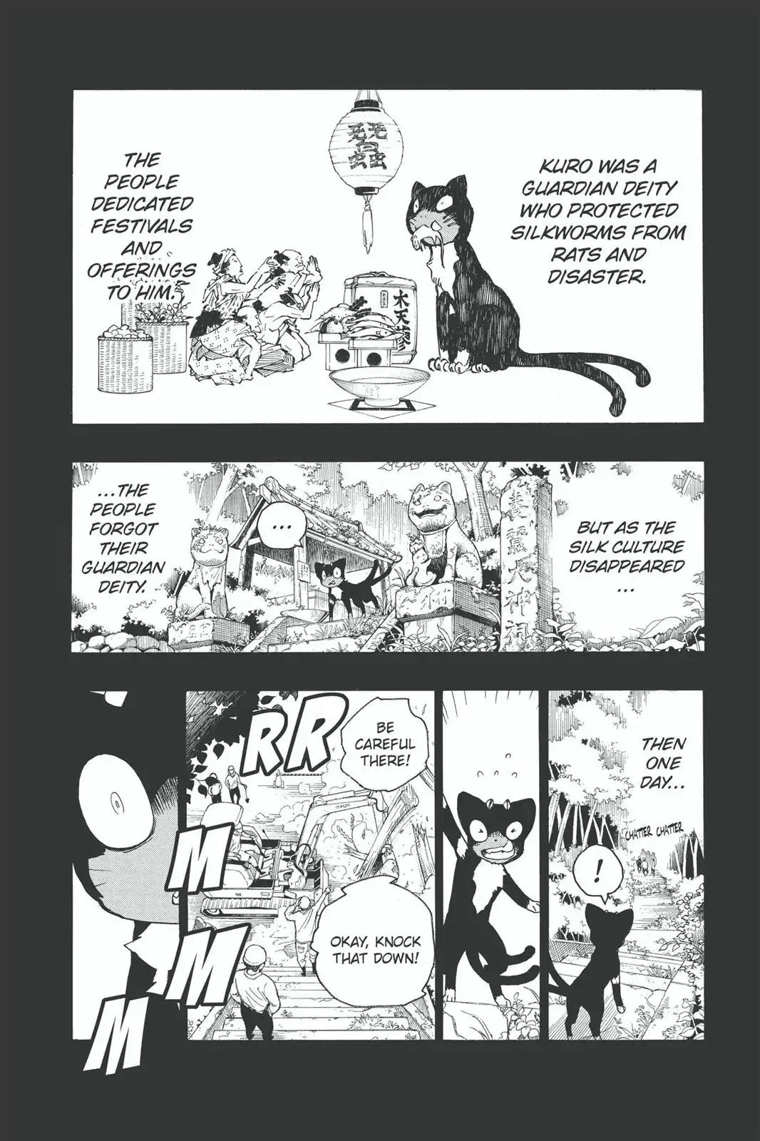 Ao no Exorcist Chapter 8 page 32 - Chapter 8: Black Cat