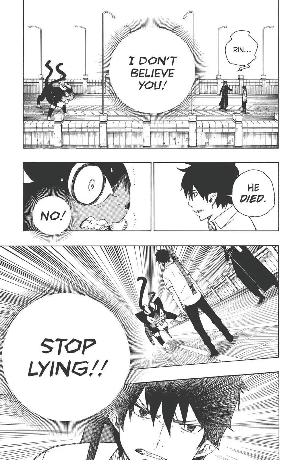 Ao no Exorcist Chapter 8 page 41 - Chapter 8: Black Cat