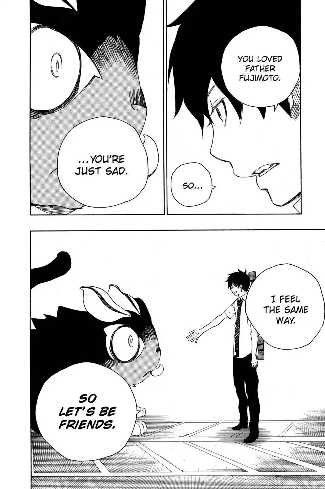 Ao no Exorcist Chapter 8 page 44 - Chapter 8: Black Cat
