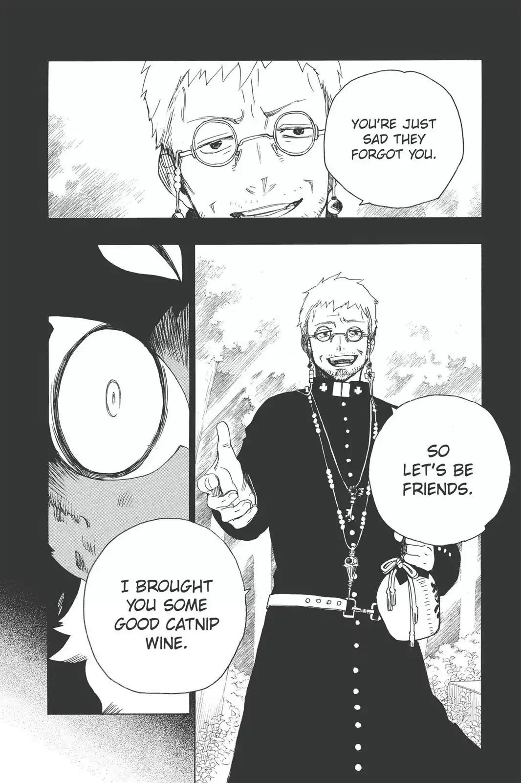 Ao no Exorcist Chapter 8 page 46 - Chapter 8: Black Cat