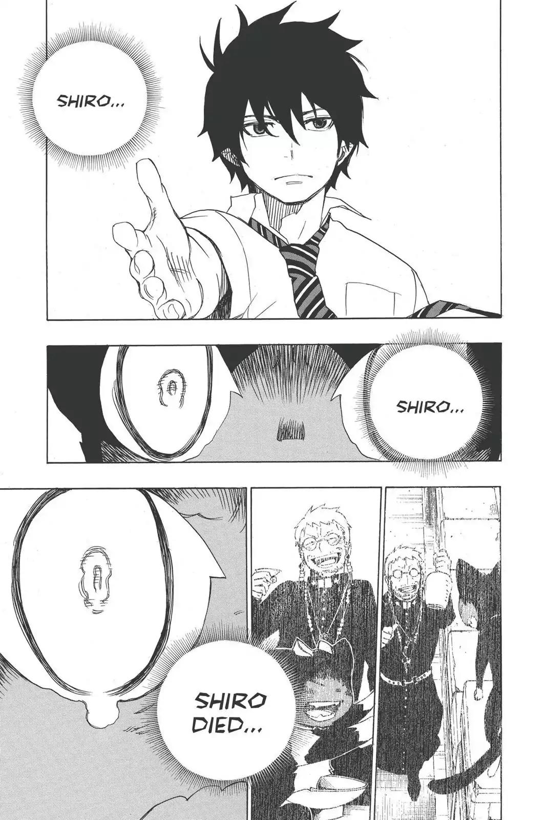Ao no Exorcist Chapter 8 page 47 - Chapter 8: Black Cat