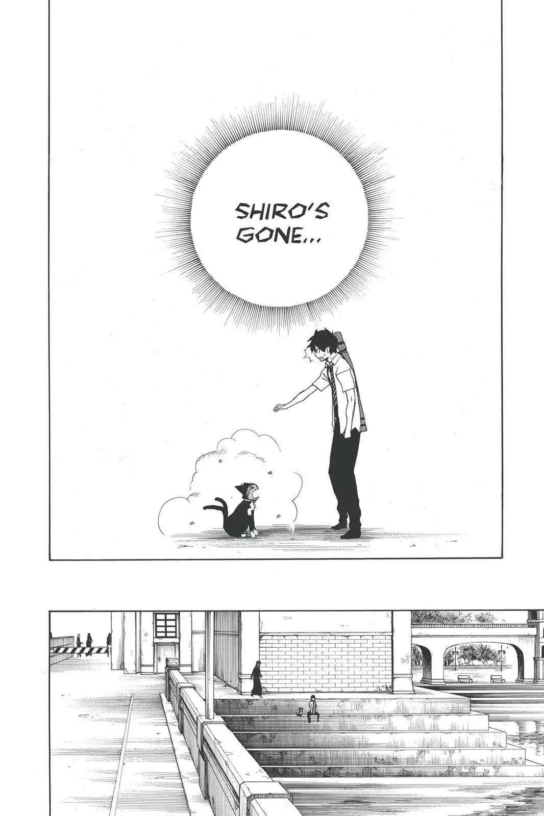 Ao no Exorcist Chapter 8 page 48 - Chapter 8: Black Cat
