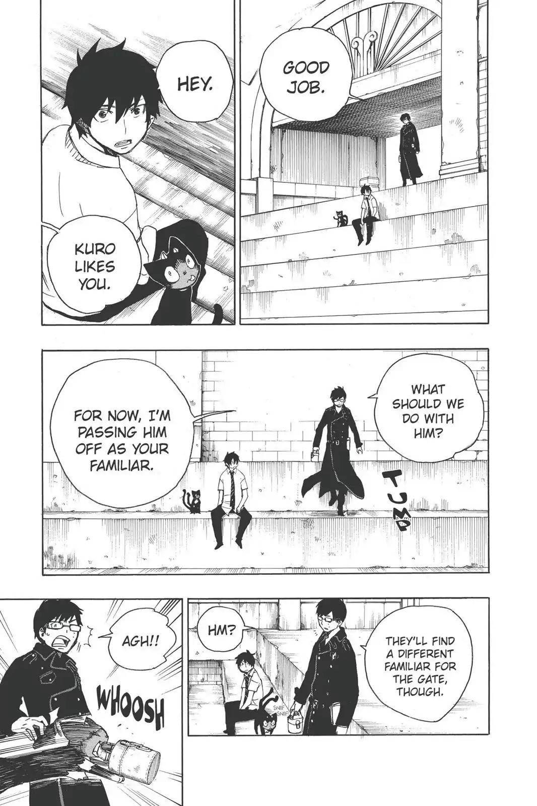 Ao no Exorcist Chapter 8 page 49 - Chapter 8: Black Cat