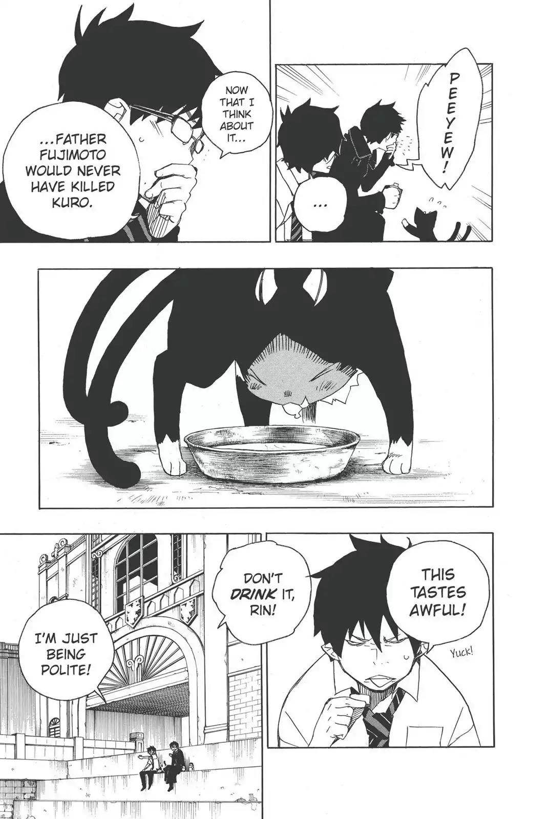 Ao no Exorcist Chapter 8 page 51 - Chapter 8: Black Cat