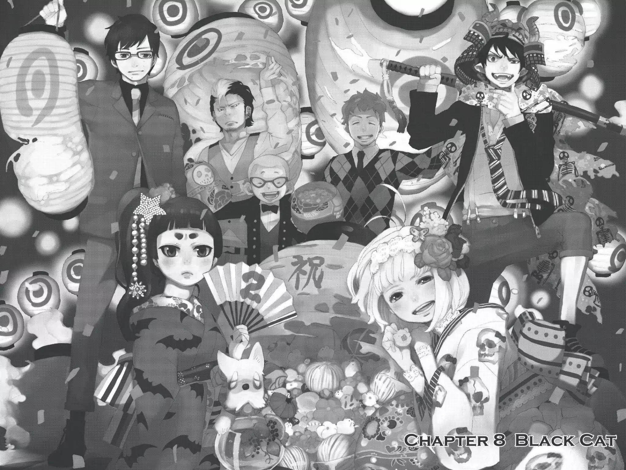 Ao no Exorcist Chapter 8 page 9 - Chapter 8: Black Cat