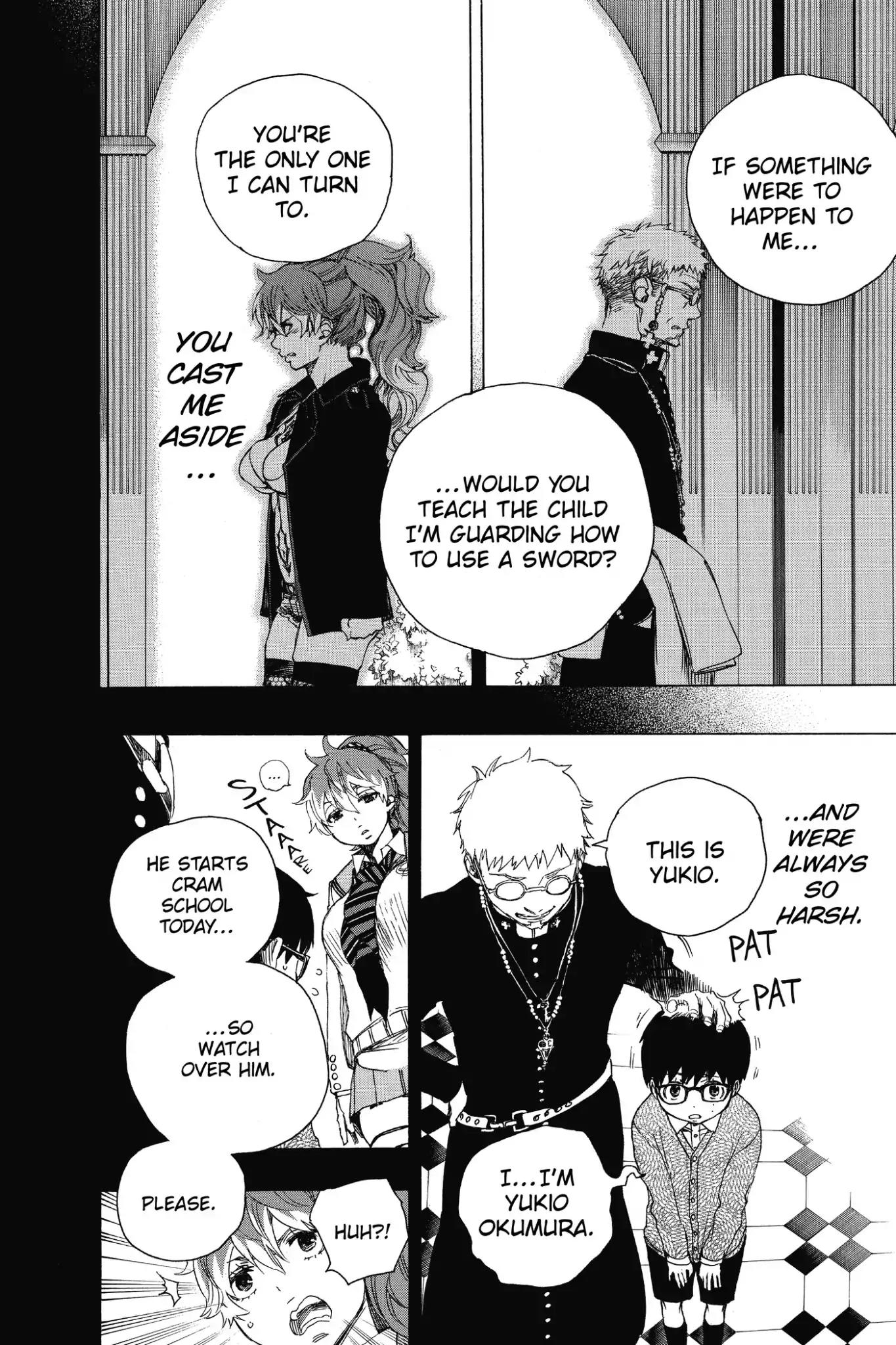 Ao no Exorcist Chapter 80 page 10 - Chapter 80: Ah, Aomori Winter Scenery