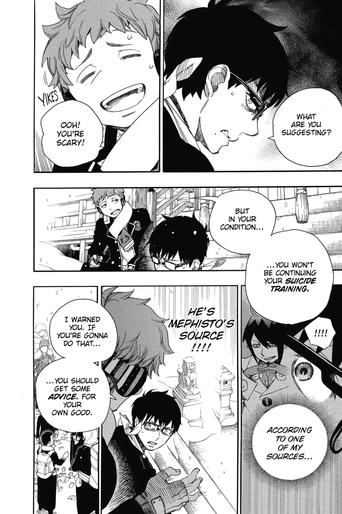 Ao no Exorcist Chapter 80 page 16 - Chapter 80: Ah, Aomori Winter Scenery