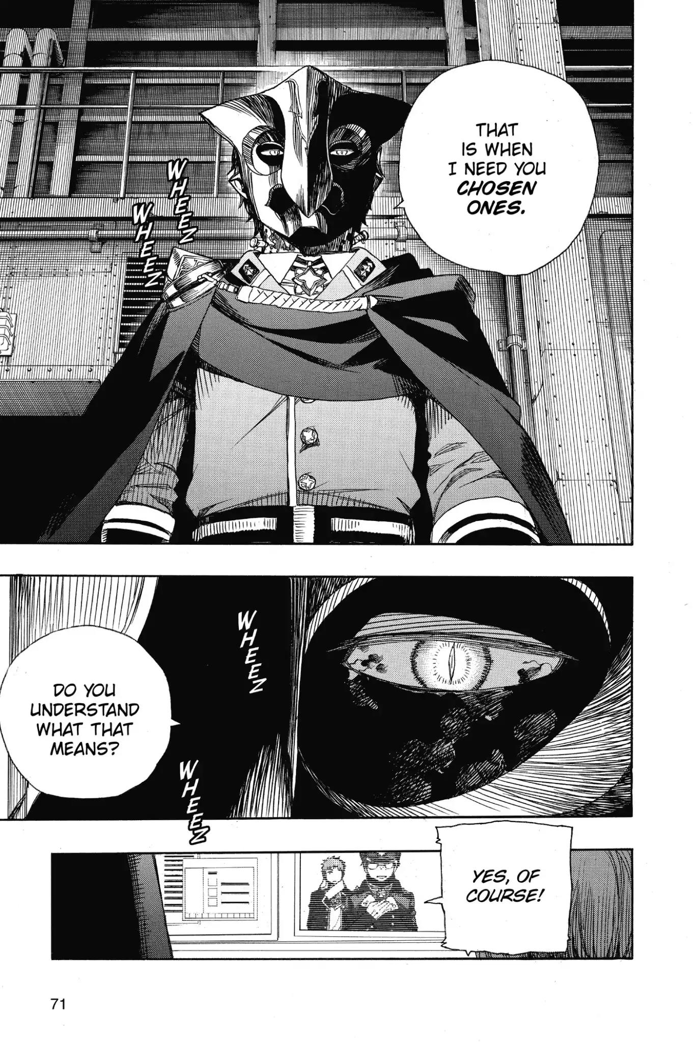 Ao no Exorcist Chapter 80 page 29 - Chapter 80: Ah, Aomori Winter Scenery