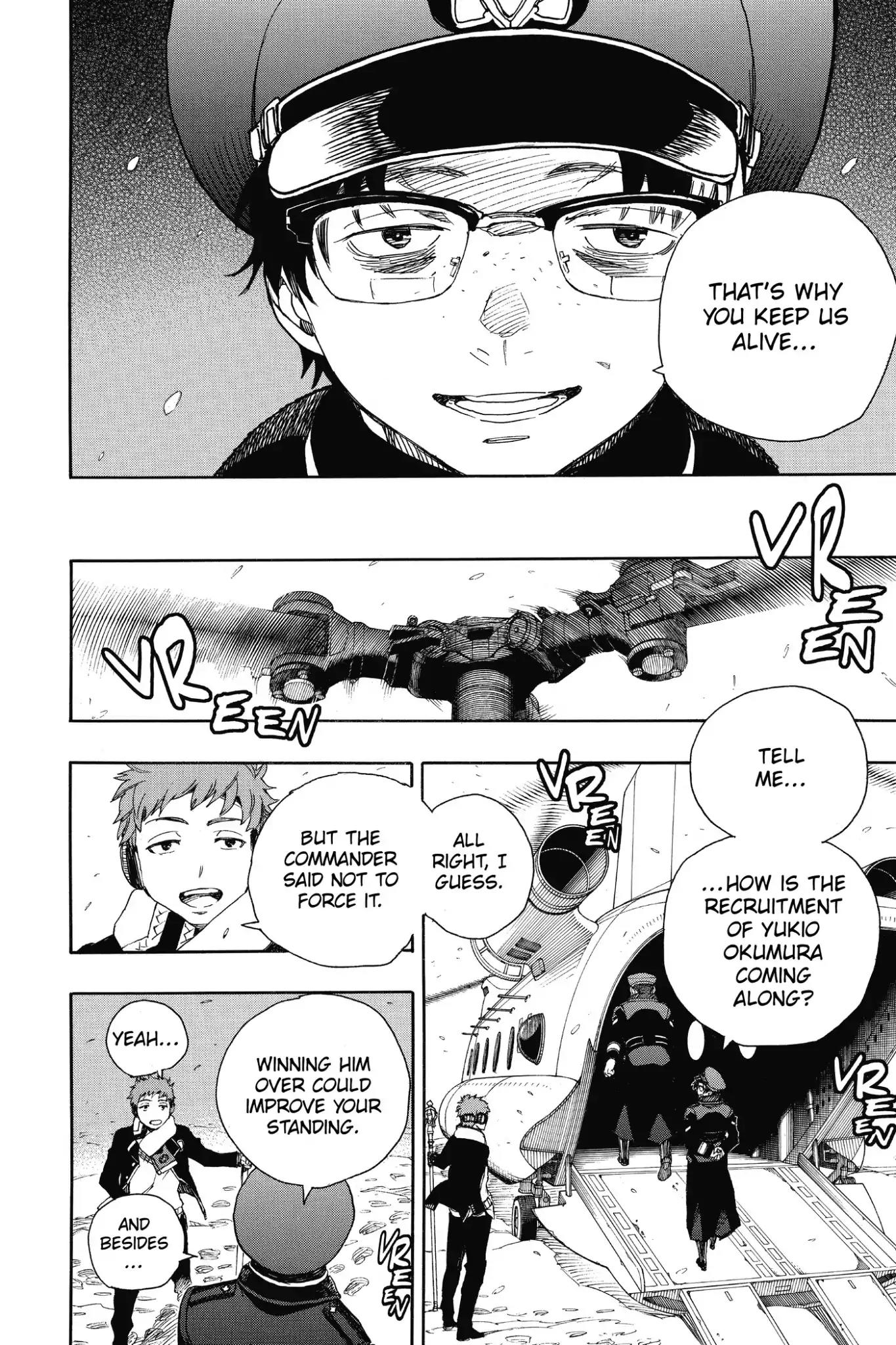 Ao no Exorcist Chapter 80 page 30 - Chapter 80: Ah, Aomori Winter Scenery
