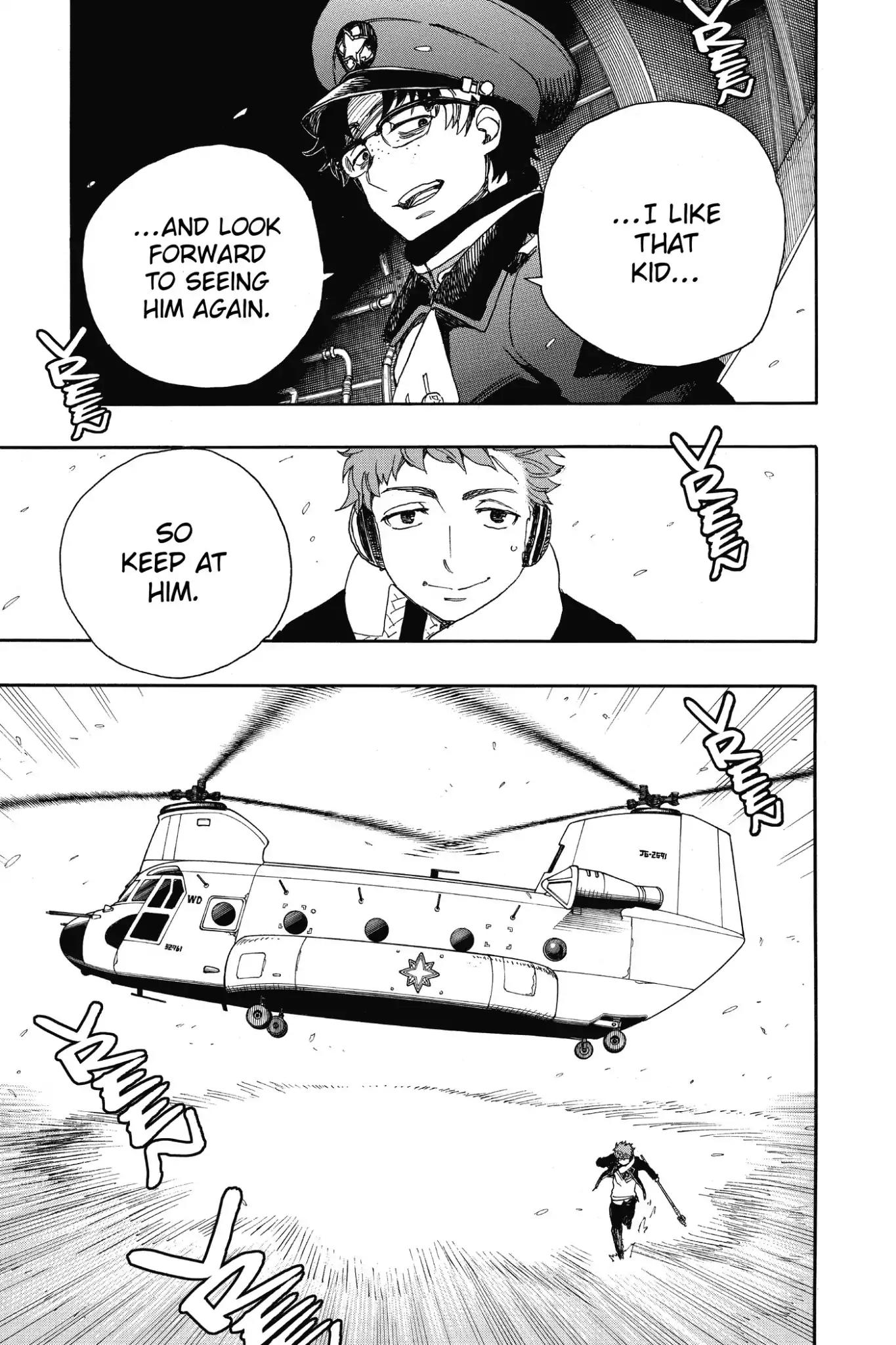 Ao no Exorcist Chapter 80 page 31 - Chapter 80: Ah, Aomori Winter Scenery