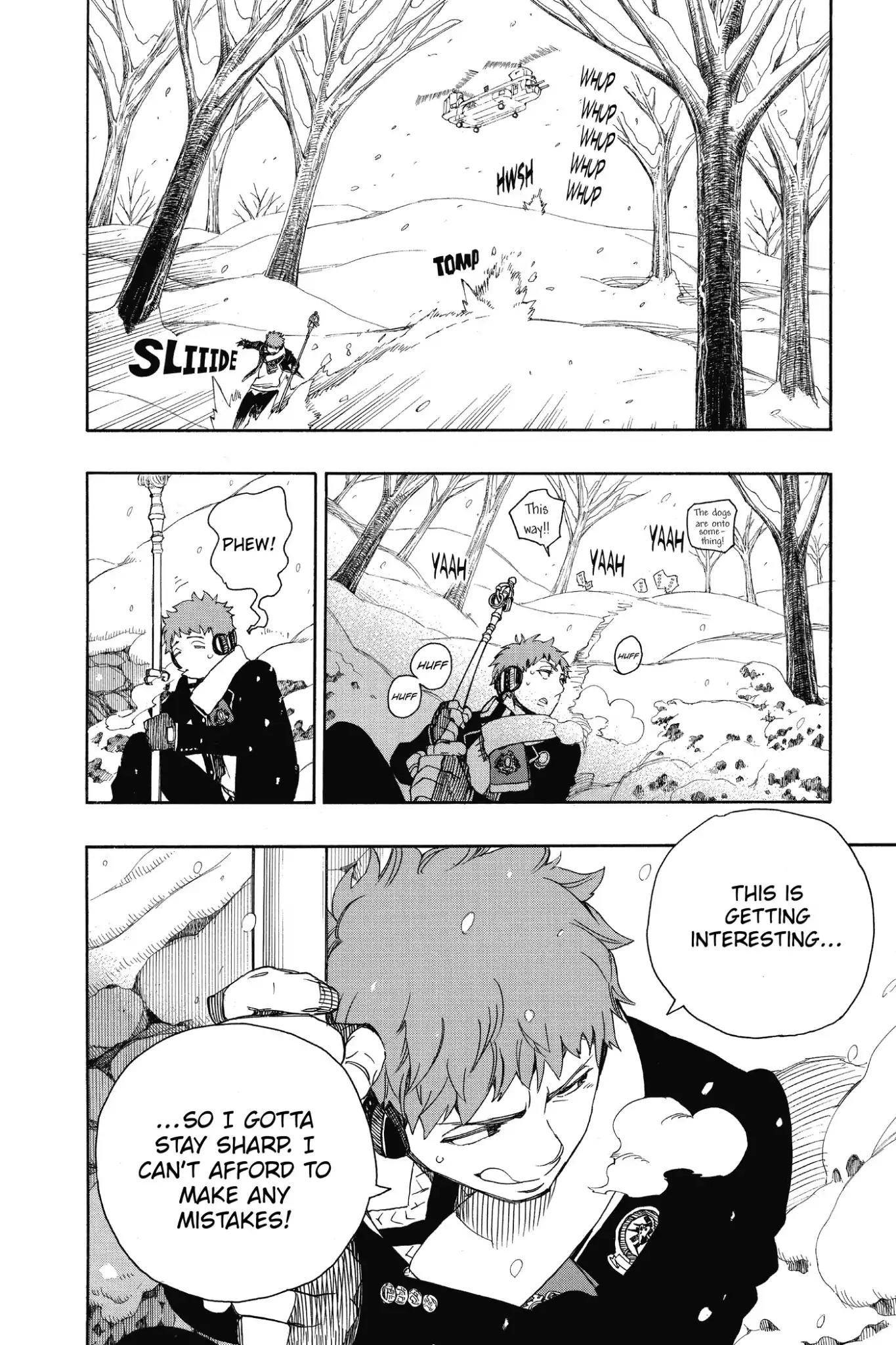 Ao no Exorcist Chapter 80 page 32 - Chapter 80: Ah, Aomori Winter Scenery