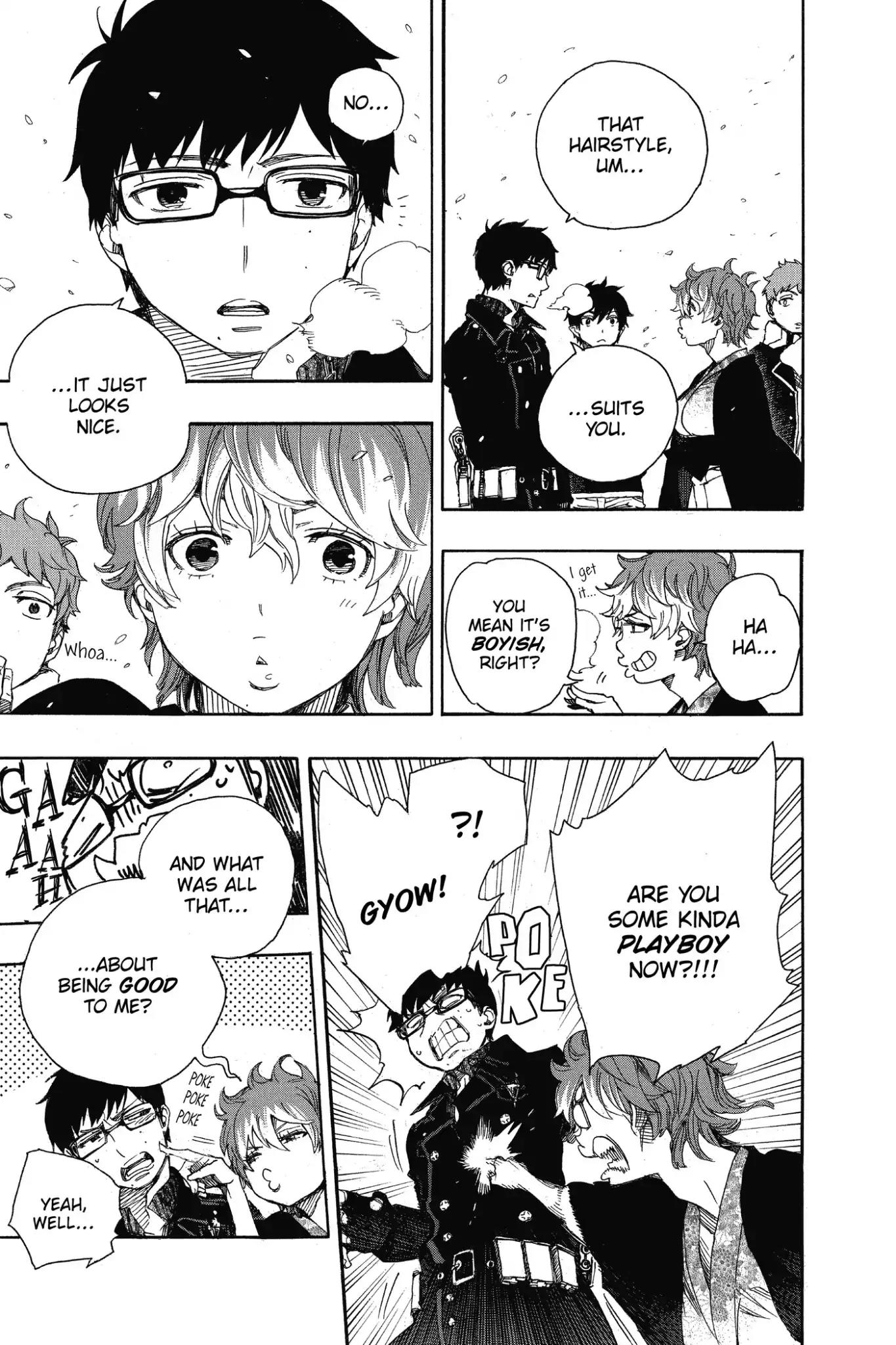 Ao no Exorcist Chapter 80 page 5 - Chapter 80: Ah, Aomori Winter Scenery