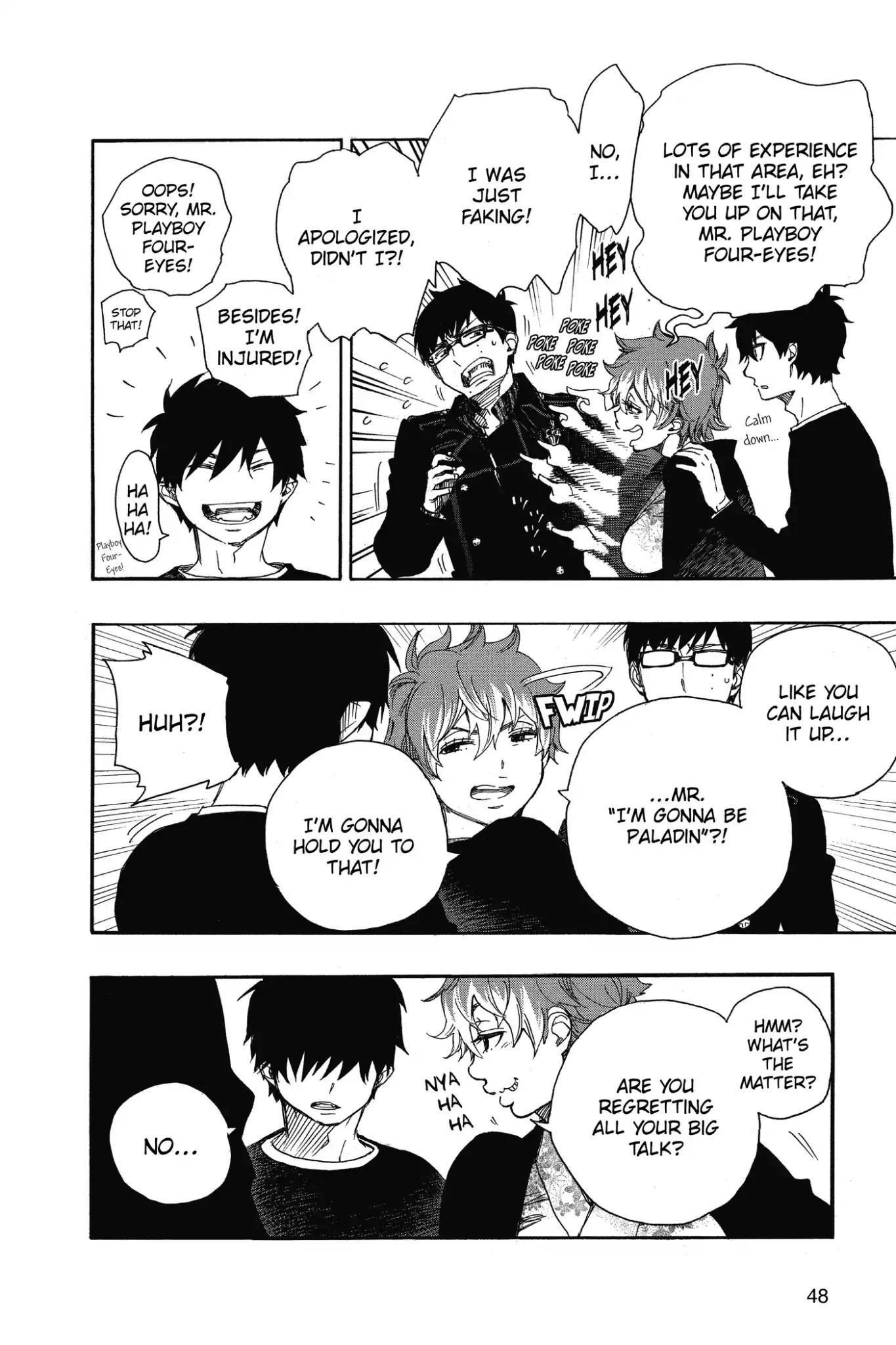 Ao no Exorcist Chapter 80 page 6 - Chapter 80: Ah, Aomori Winter Scenery