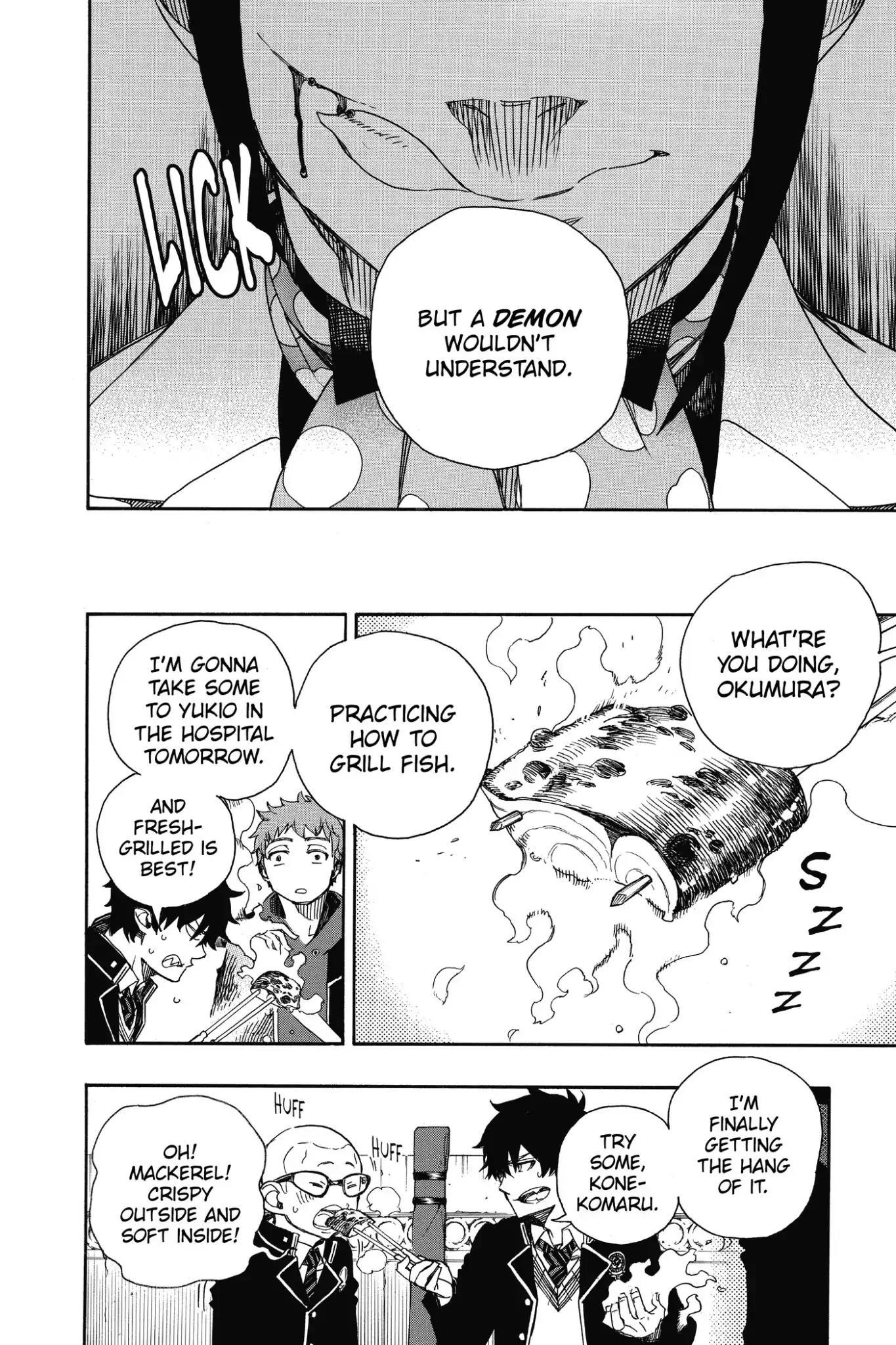 Ao no Exorcist Chapter 81 page 10 - Chapter 81: Rhizome