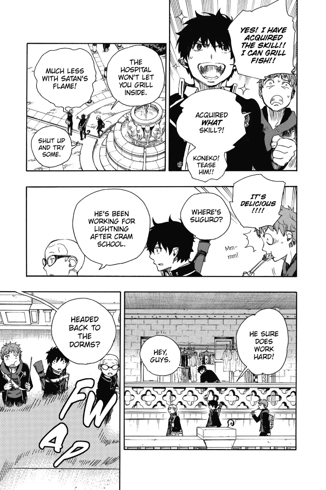 Ao no Exorcist Chapter 81 page 11 - Chapter 81: Rhizome