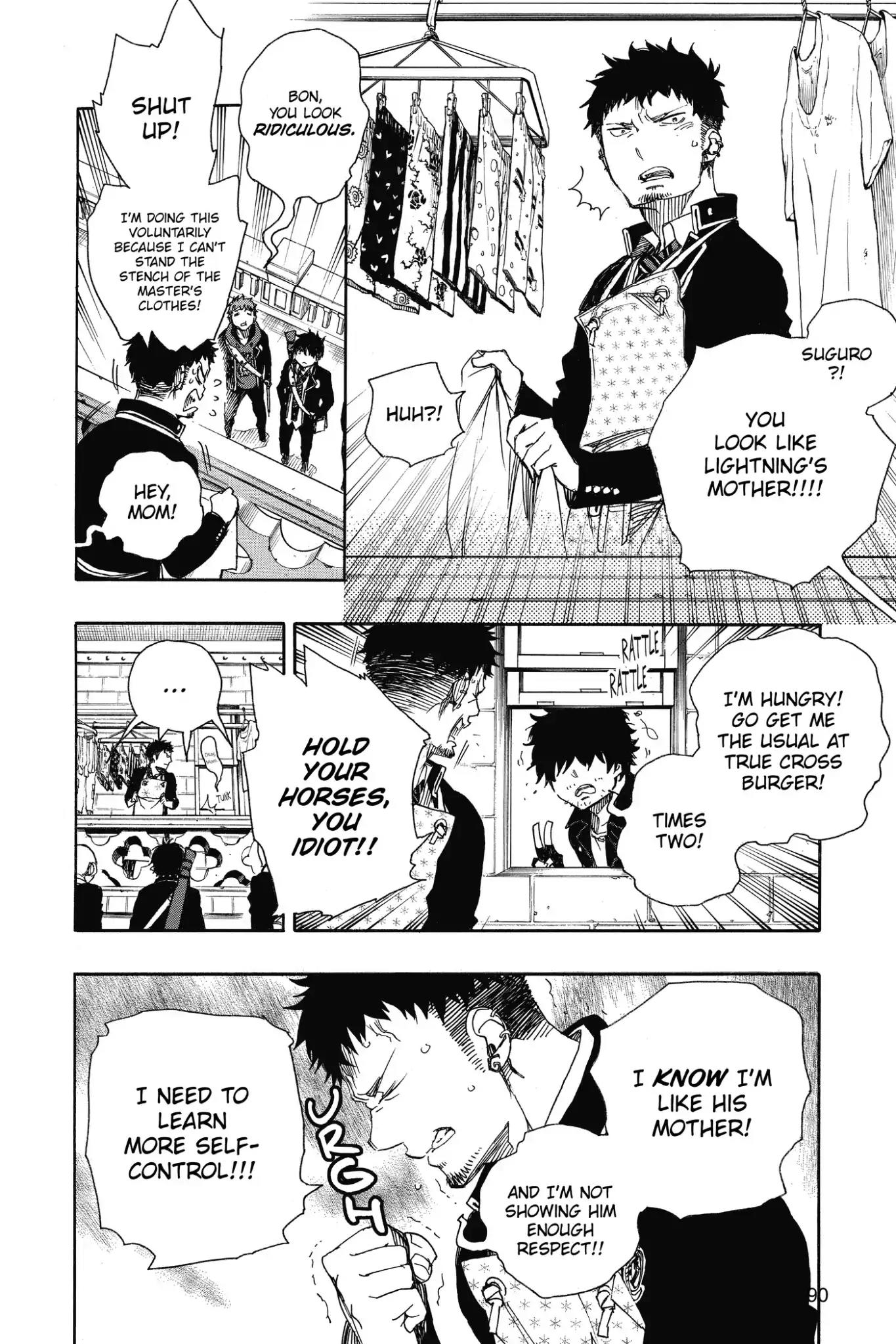 Ao no Exorcist Chapter 81 page 12 - Chapter 81: Rhizome