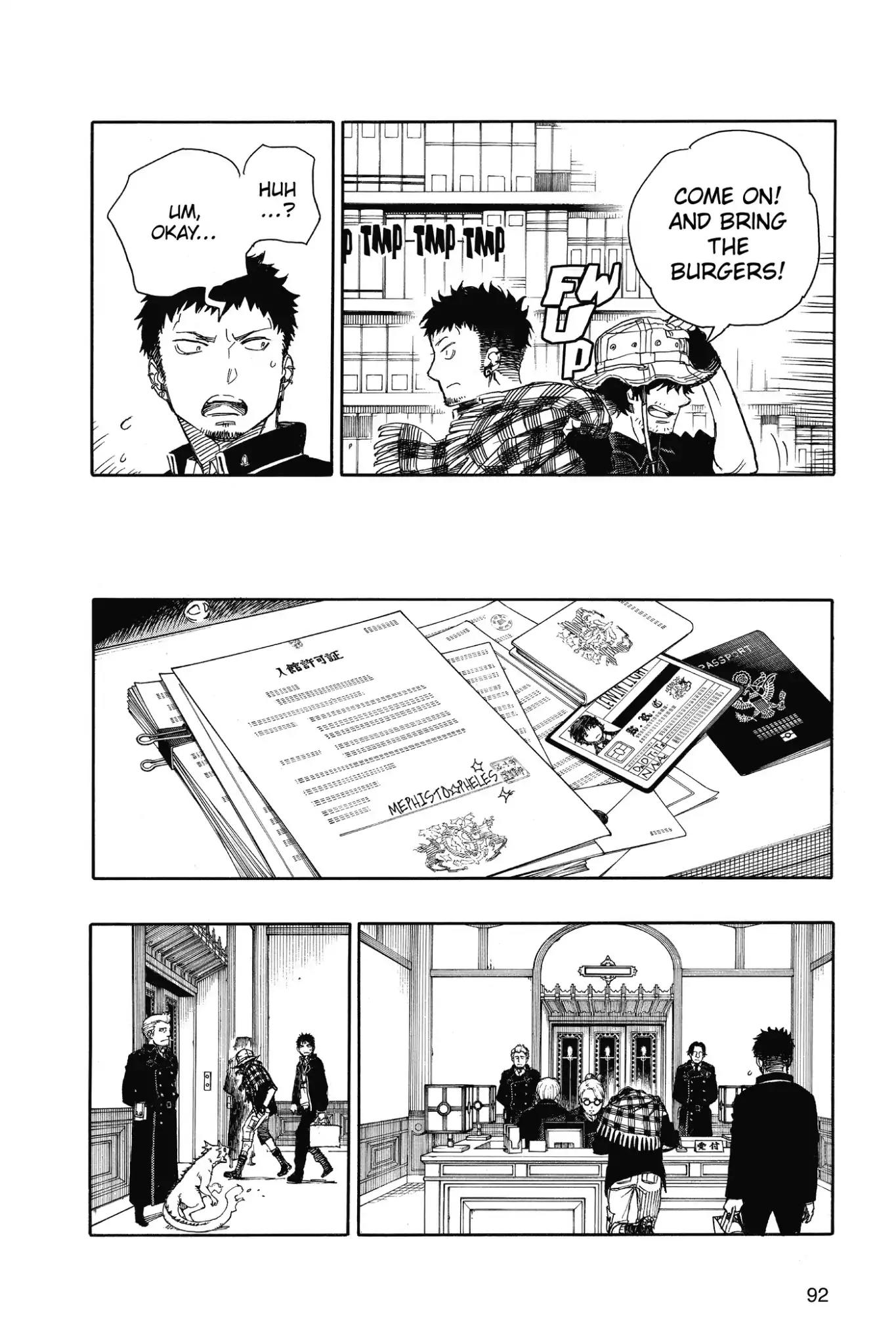 Ao no Exorcist Chapter 81 page 14 - Chapter 81: Rhizome