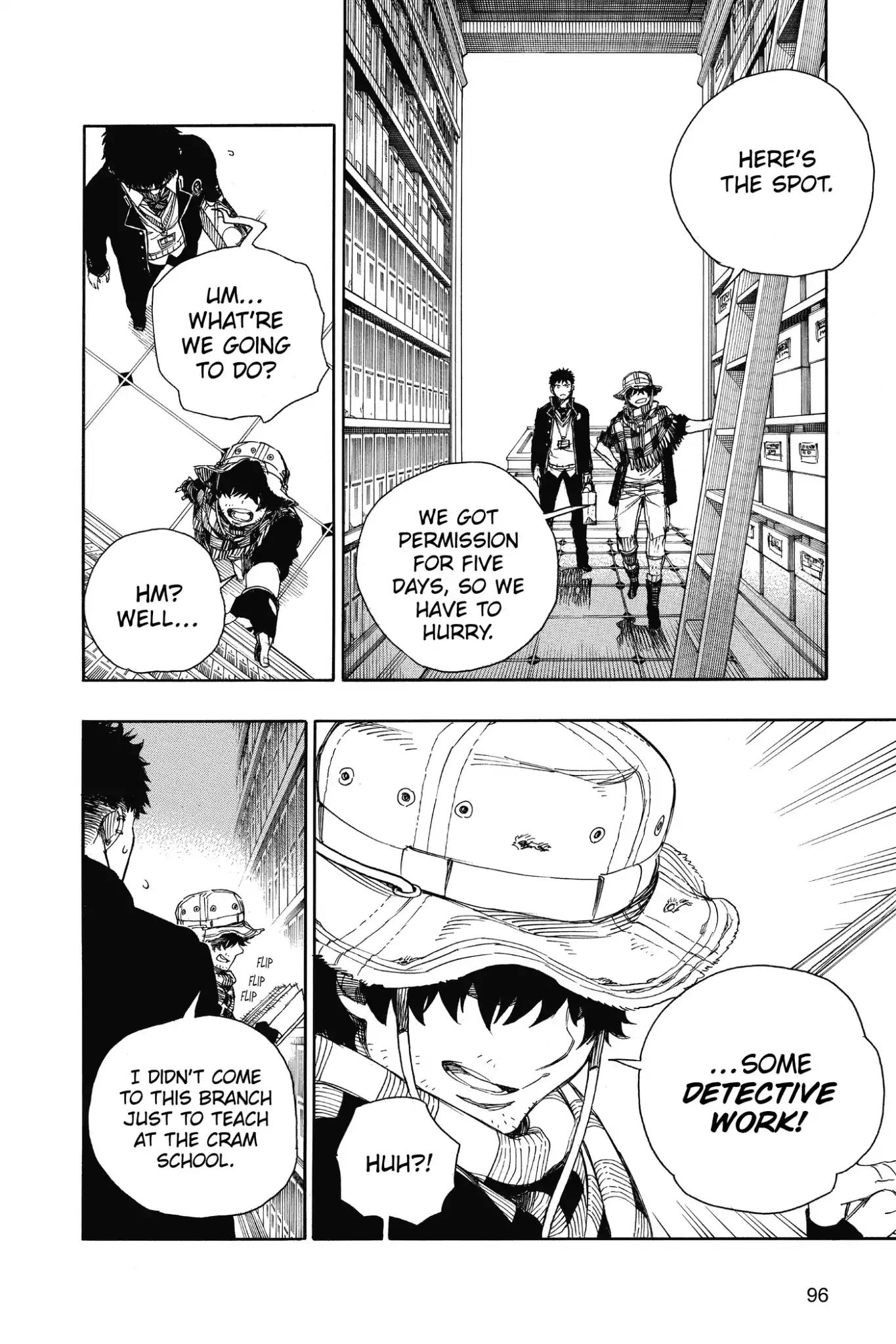 Ao no Exorcist Chapter 81 page 17 - Chapter 81: Rhizome