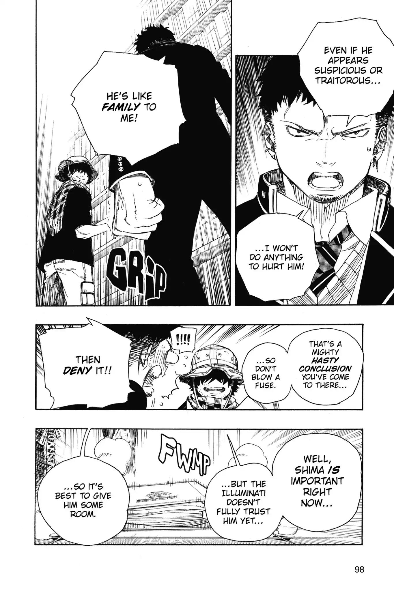 Ao no Exorcist Chapter 81 page 19 - Chapter 81: Rhizome