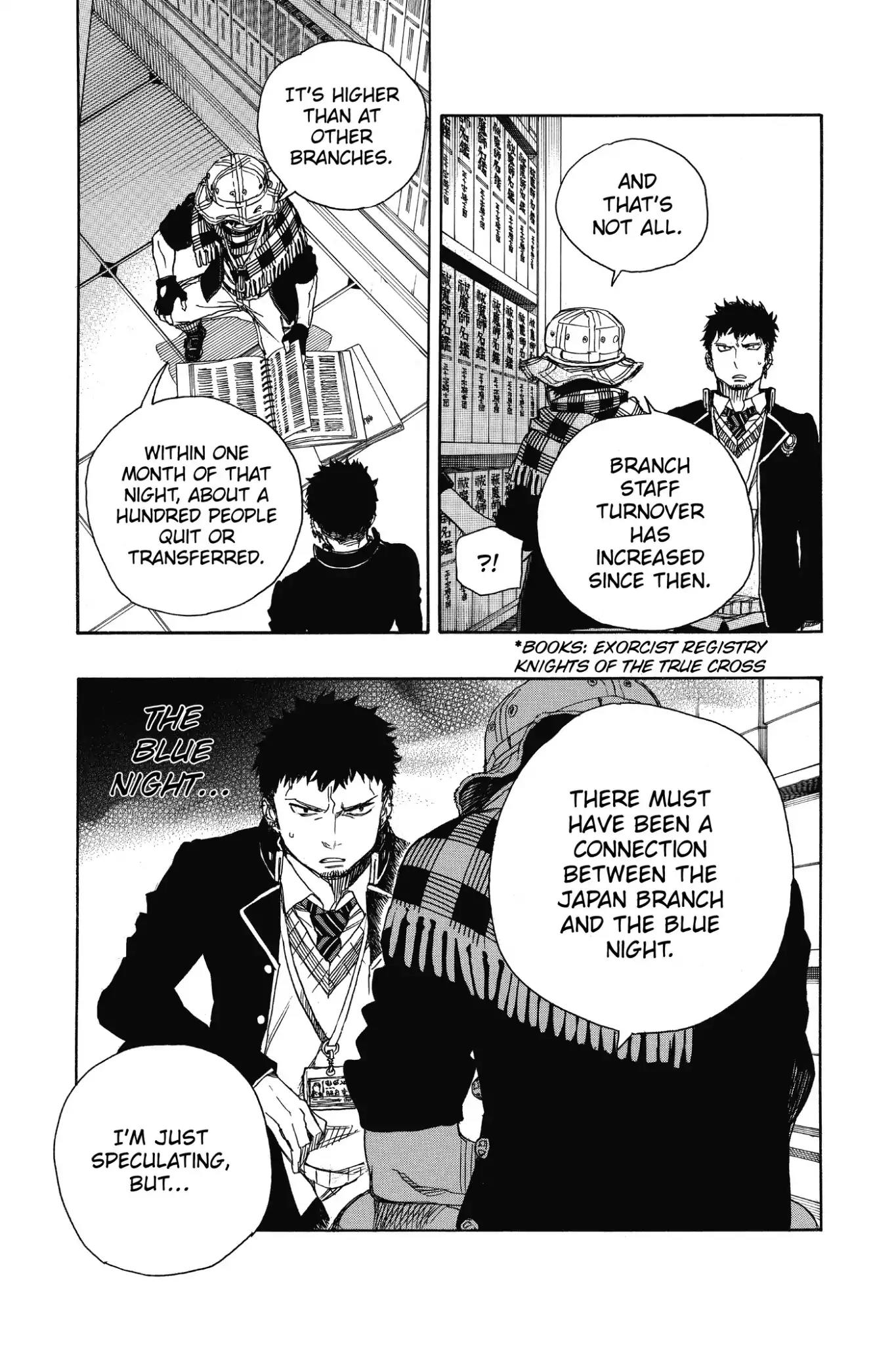 Ao no Exorcist Chapter 81 page 22 - Chapter 81: Rhizome