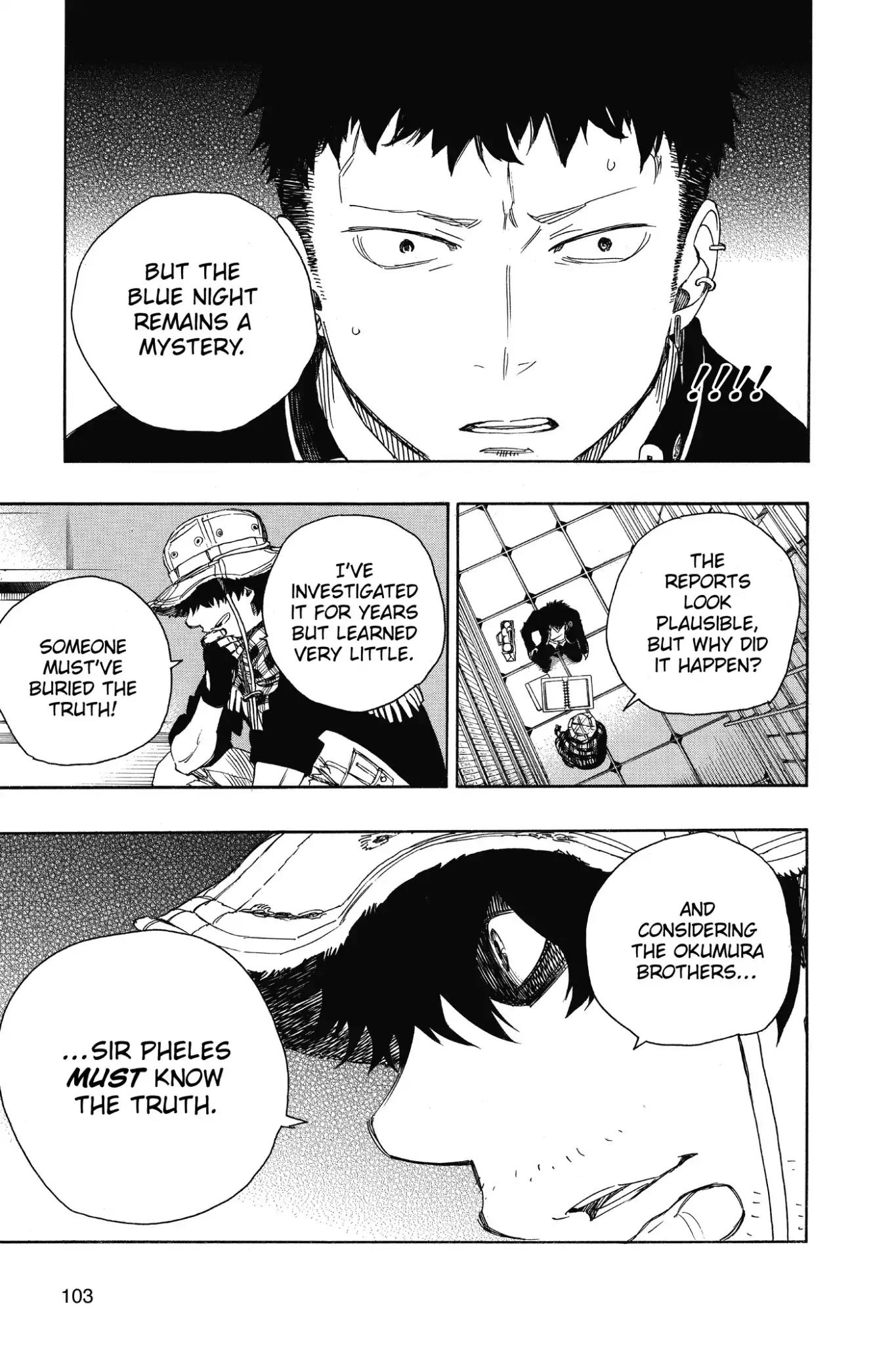 Ao no Exorcist Chapter 81 page 24 - Chapter 81: Rhizome