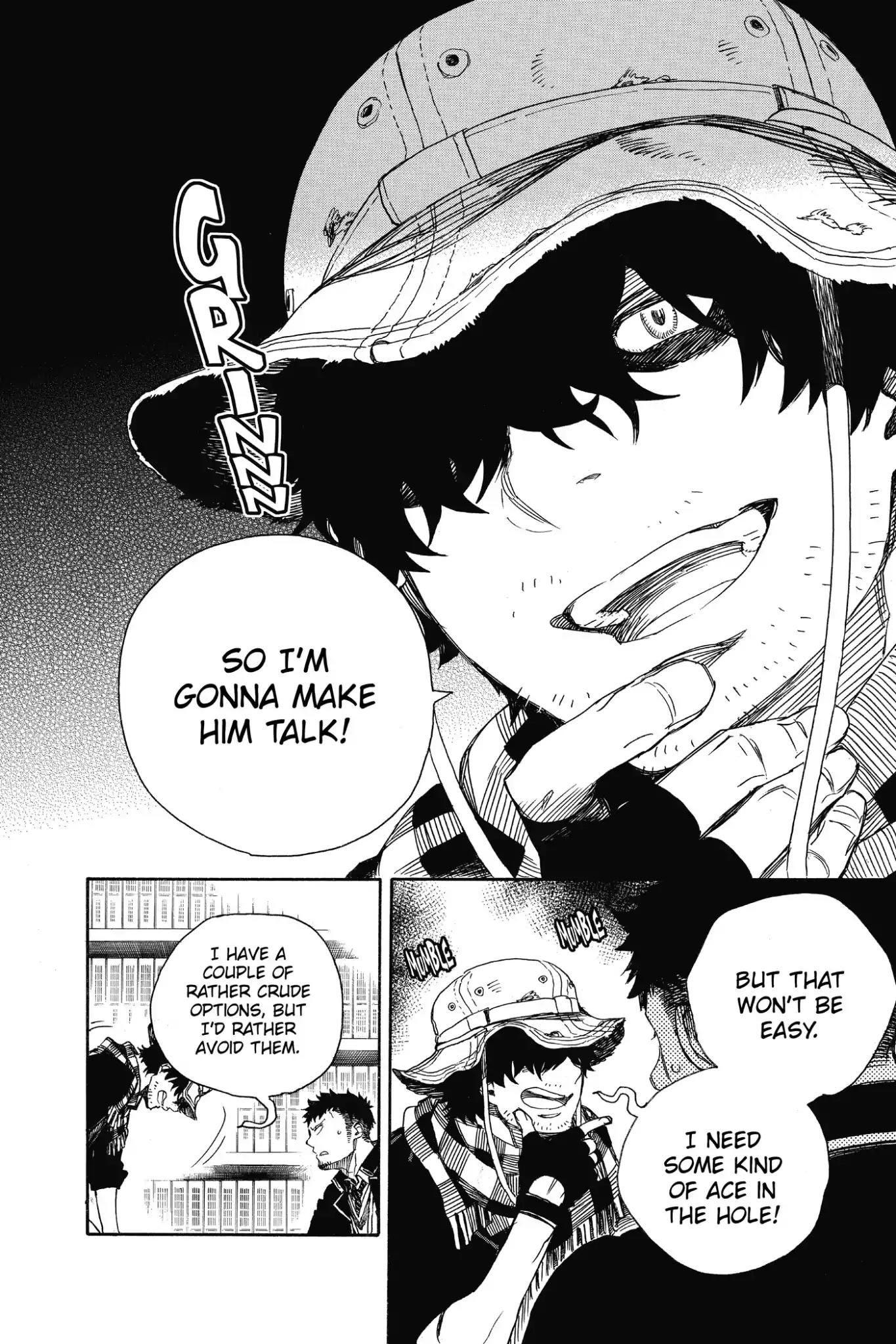 Ao no Exorcist Chapter 81 page 25 - Chapter 81: Rhizome