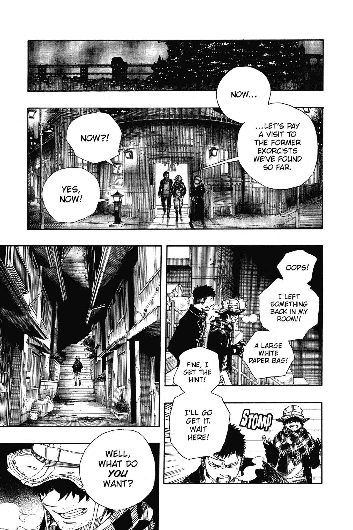 Ao no Exorcist Chapter 81 page 28 - Chapter 81: Rhizome