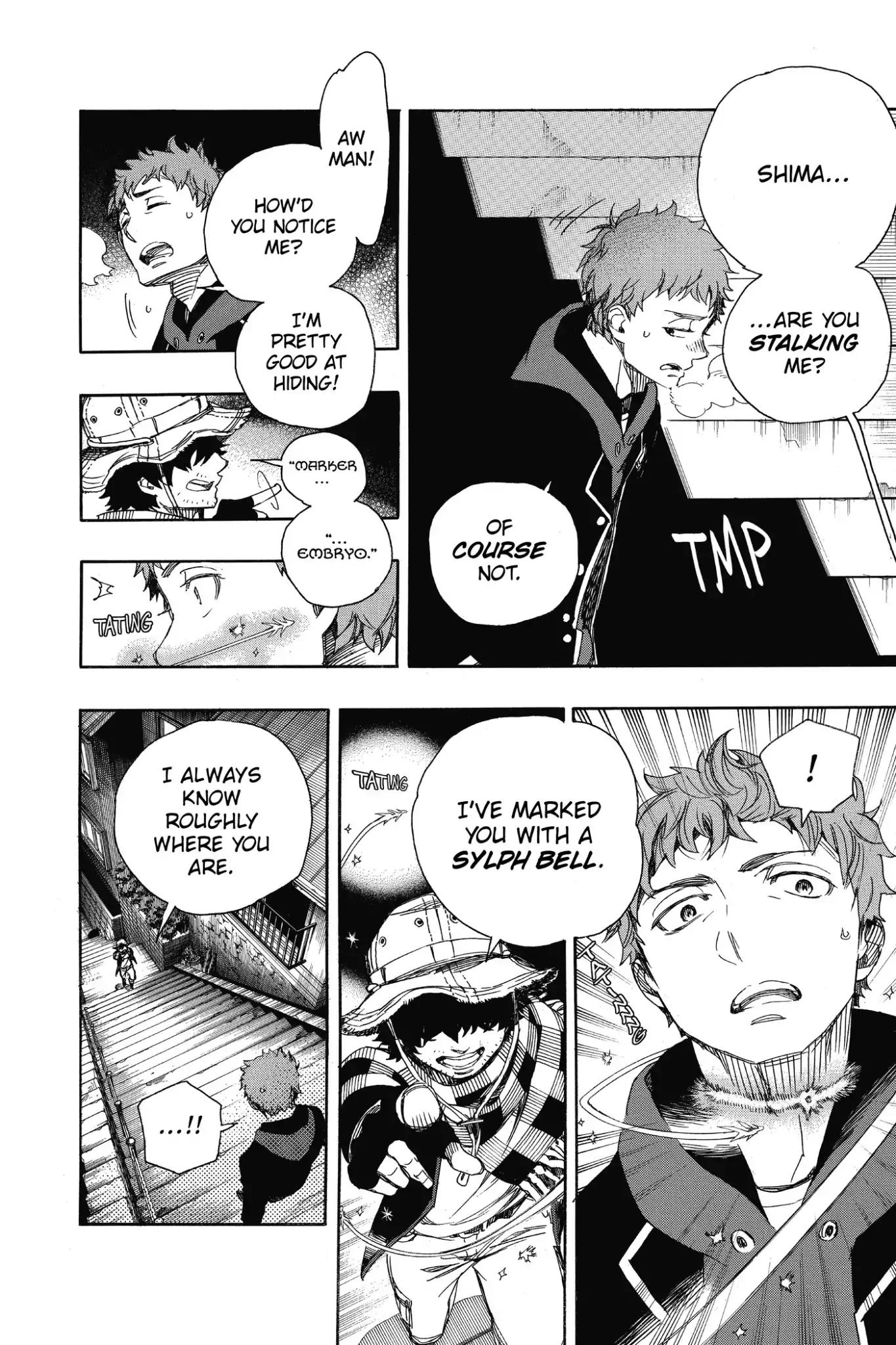 Ao no Exorcist Chapter 81 page 29 - Chapter 81: Rhizome