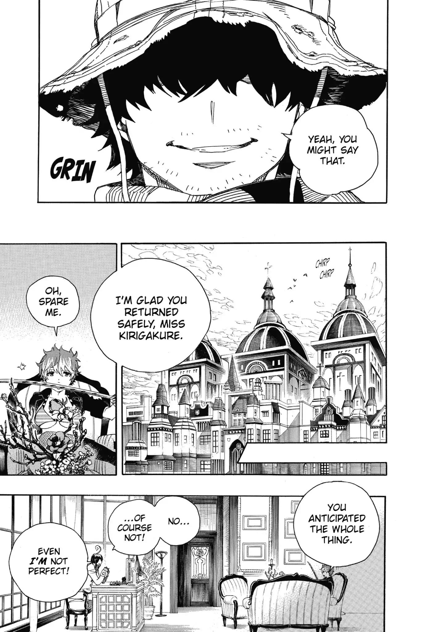 Ao no Exorcist Chapter 81 page 3 - Chapter 81: Rhizome