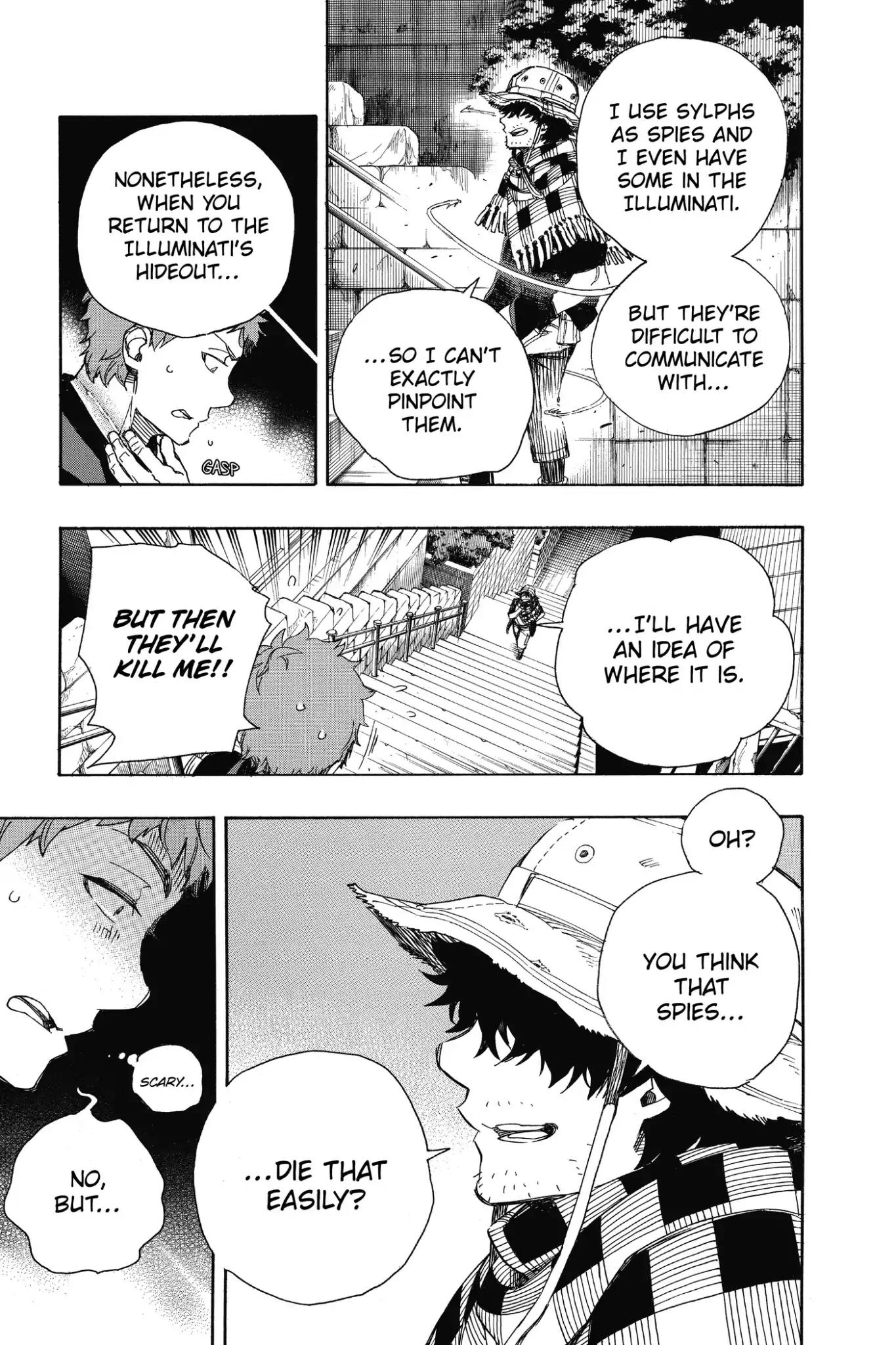 Ao no Exorcist Chapter 81 page 30 - Chapter 81: Rhizome