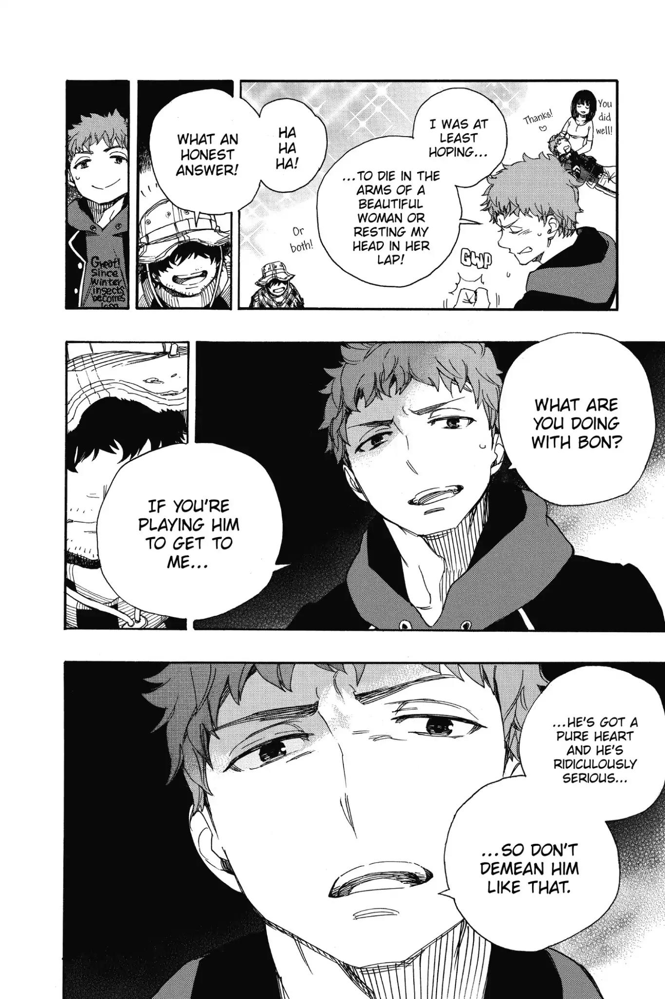 Ao no Exorcist Chapter 81 page 31 - Chapter 81: Rhizome