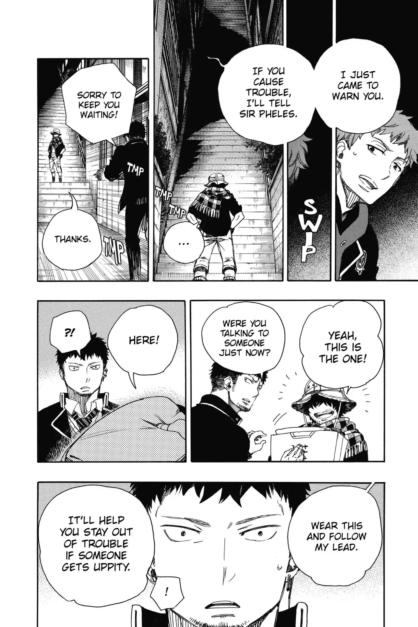 Ao no Exorcist Chapter 81 page 33 - Chapter 81: Rhizome