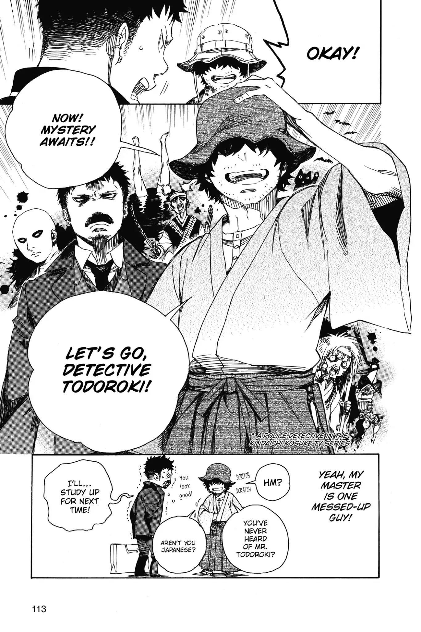 Ao no Exorcist Chapter 81 page 34 - Chapter 81: Rhizome